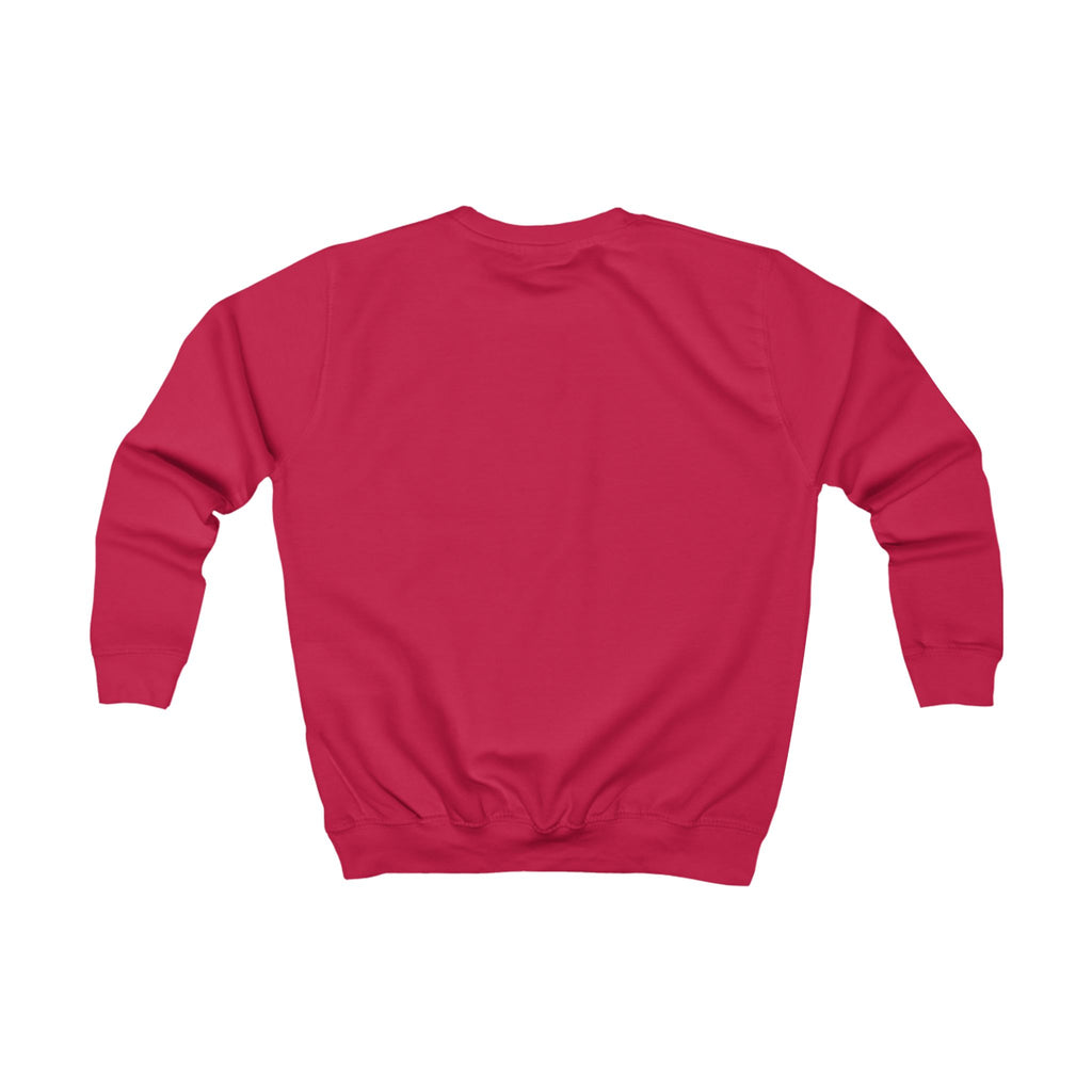 Kids Sweatshirt — Plain White Crewneck Youth Sweatshirt (Blank)