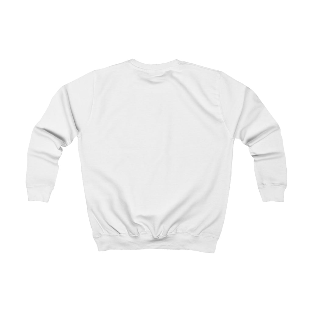 Kids Sweatshirt — Plain White Crewneck Youth Sweatshirt (Blank)