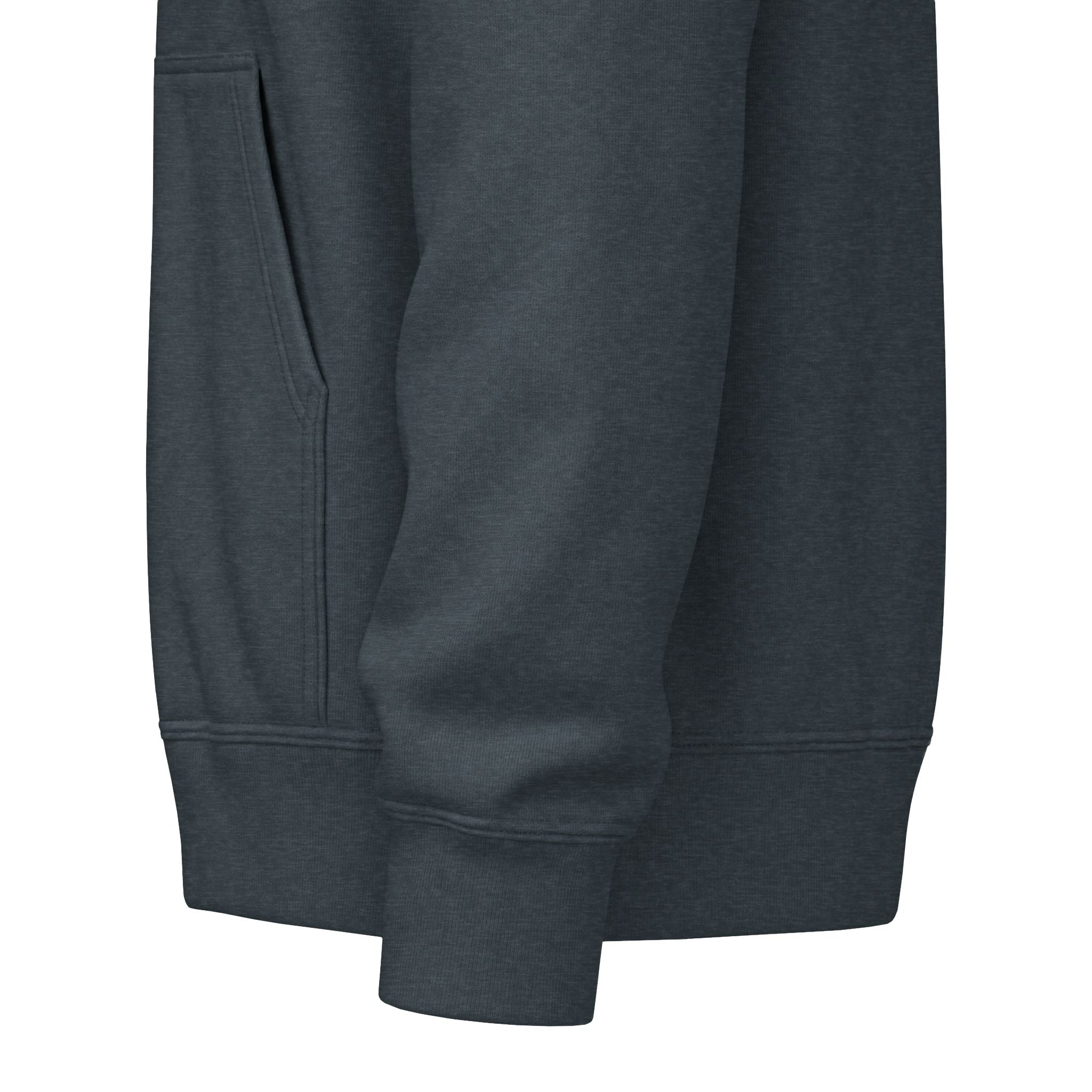 Classic White Fleece Hoodie – Soft Midweight Pullover