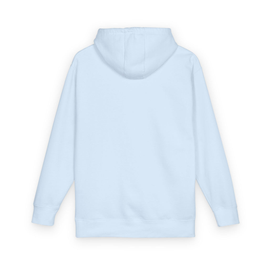 White Fleece Hoodie – Minimal Classic Pullover Hooded Sweatshirt