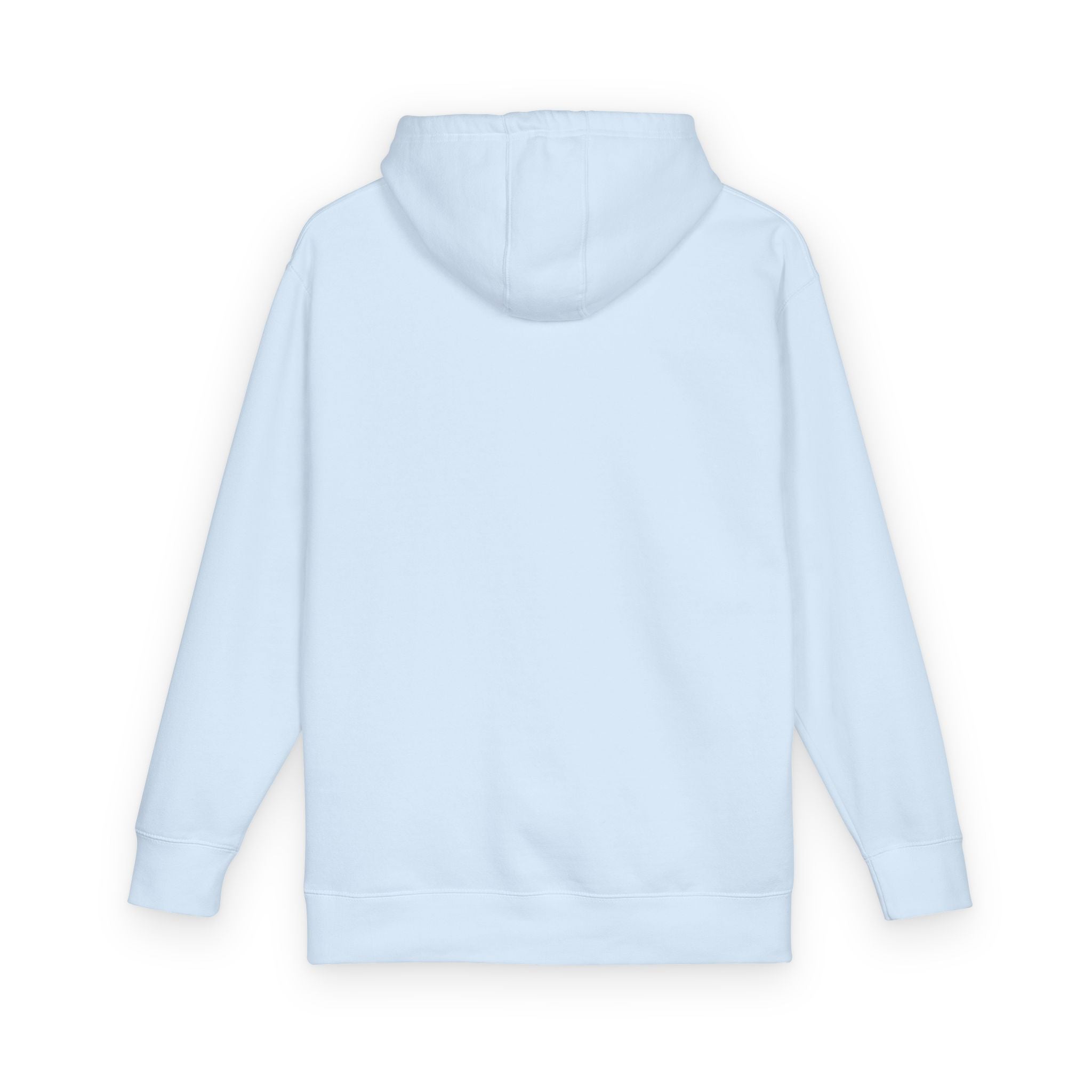 White Fleece Hoodie – Minimal Classic Pullover Hooded Sweatshirt