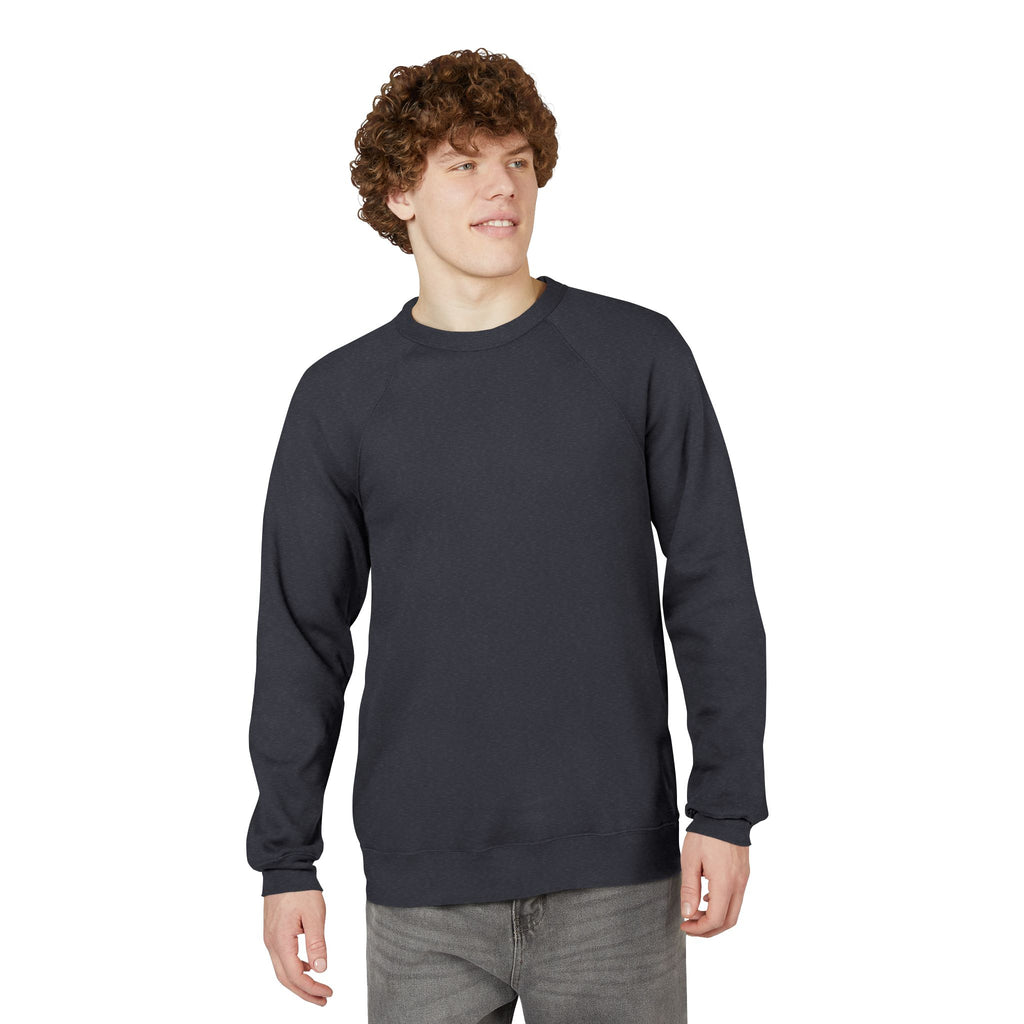 Classic Black Raglan Sweatshirt
