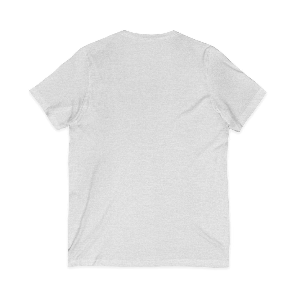 V-Neck Jersey Tee — Classic White Short Sleeve T-Shirt