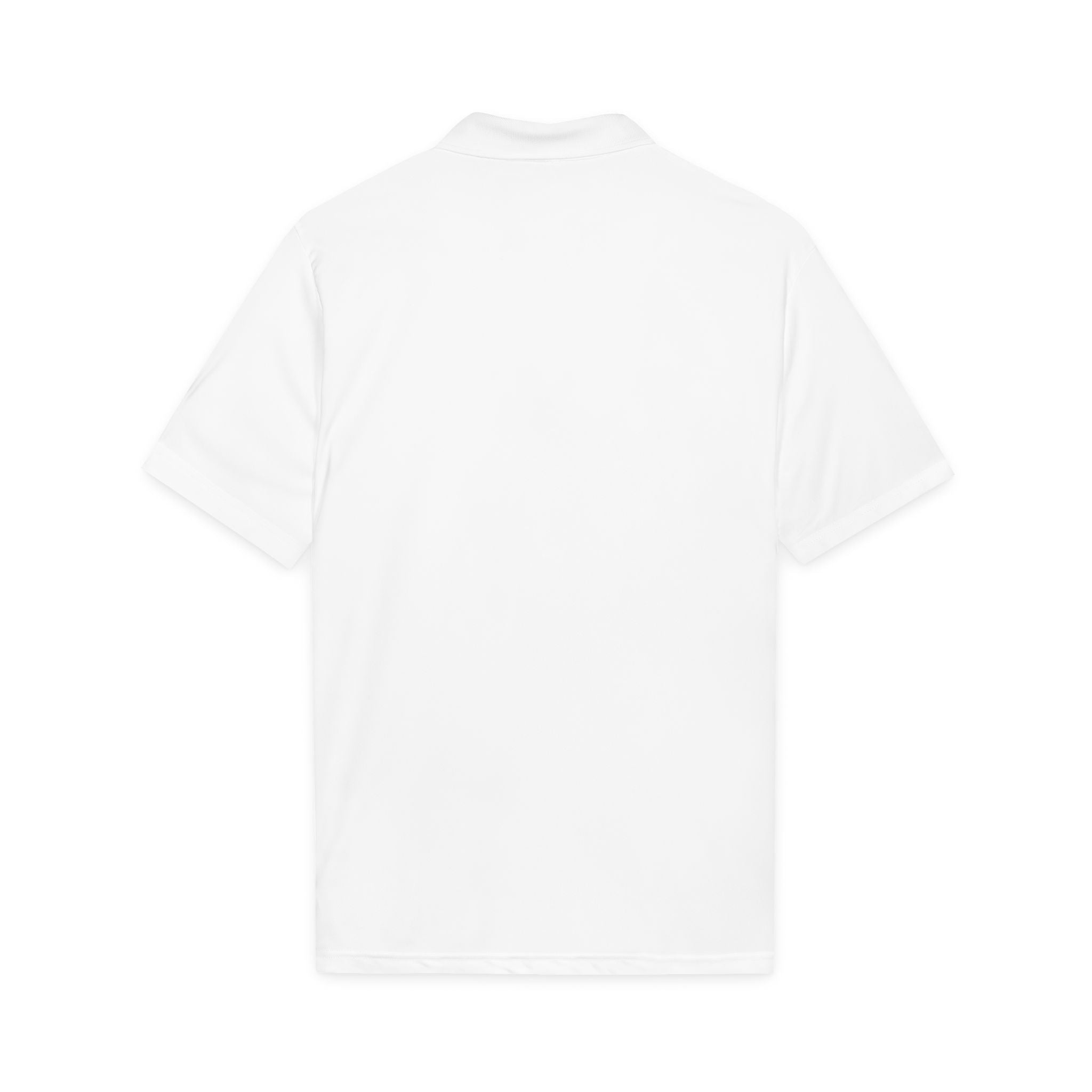Men's White Performance Polo Shirt - Moisture-Wicking Sport-Tek Style