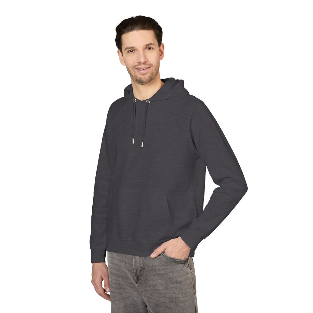 Eco Raglan Hoodie — Embroidered Sustainable Pullover