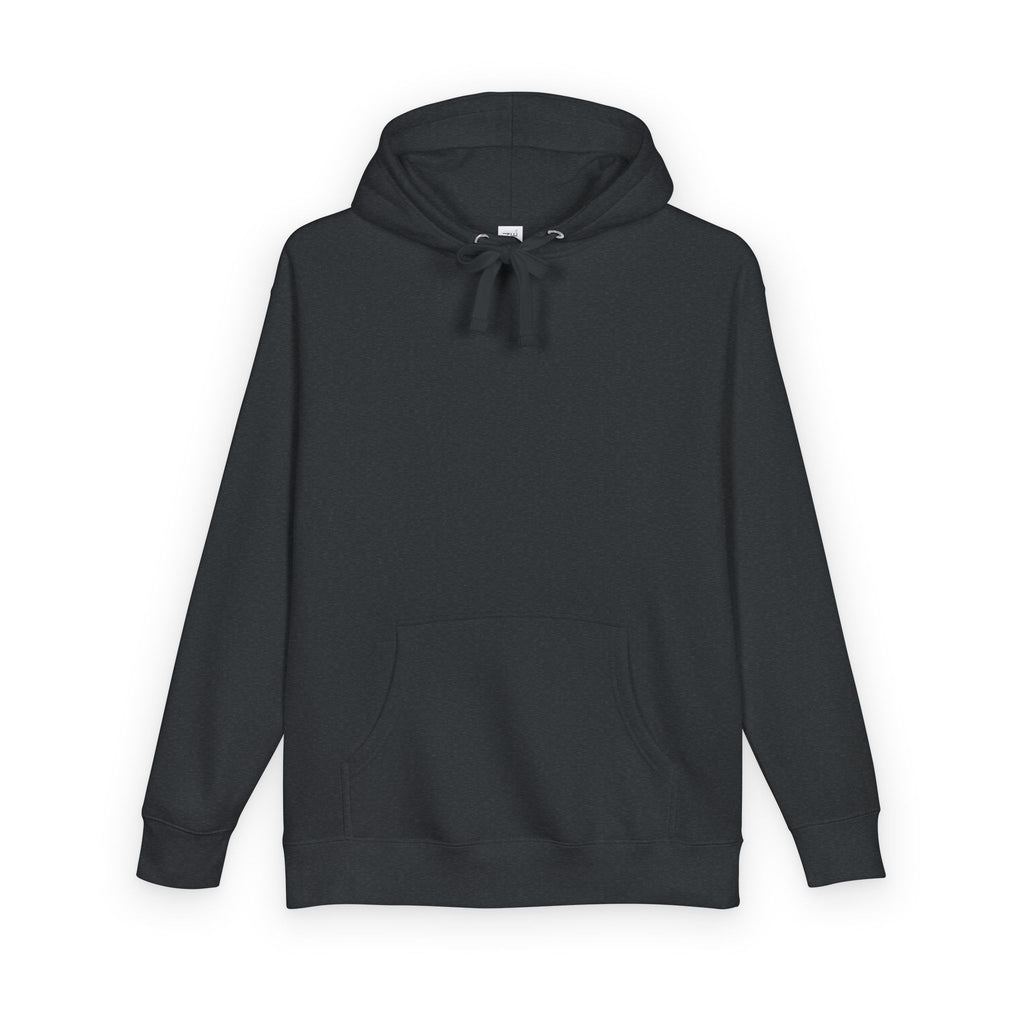 White Fleece Hoodie – Minimal Classic Pullover Hooded Sweatshirt