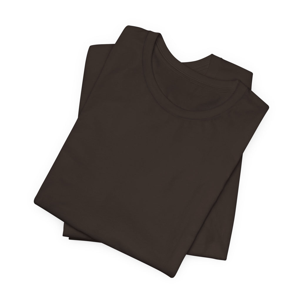 White Short Sleeve Tee — Minimal Classic Crewneck T-Shirt