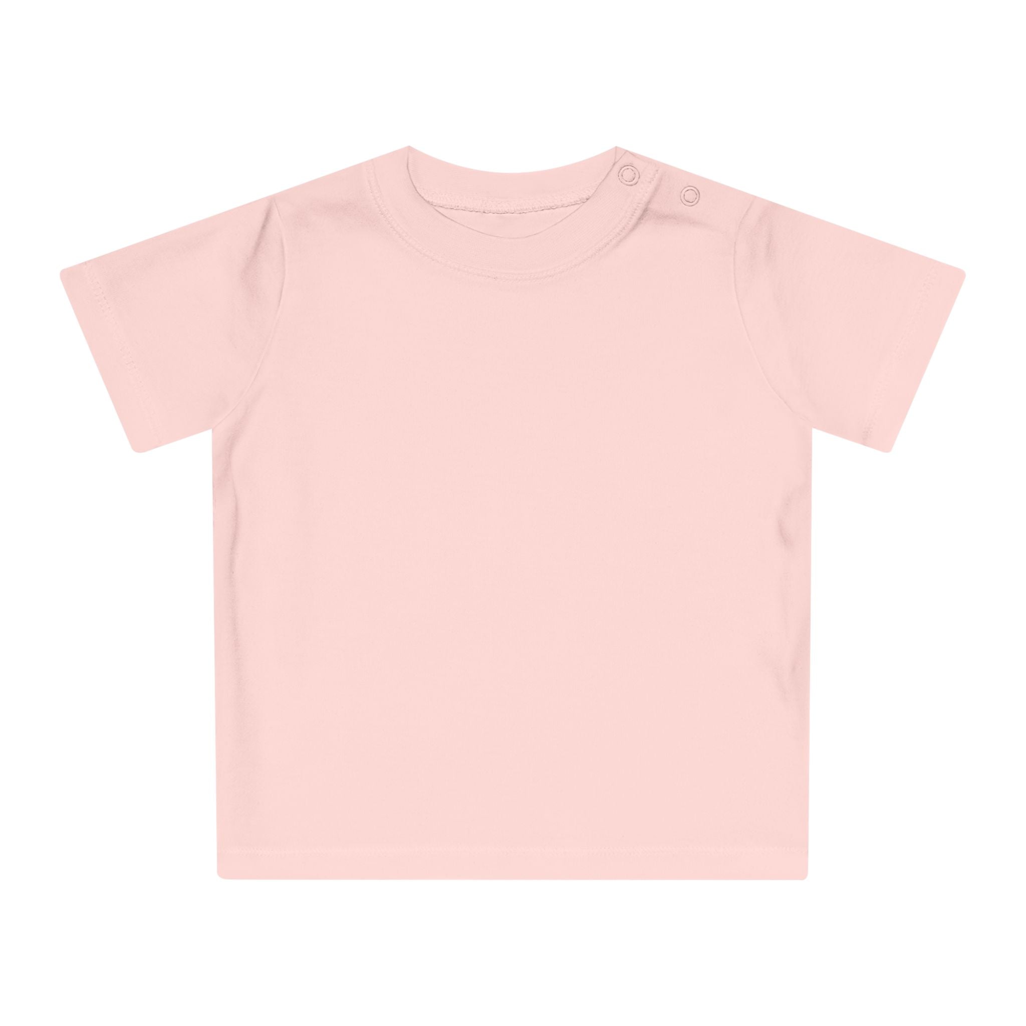 Cute Plain Baby T-Shirt — Soft White Infant Tee