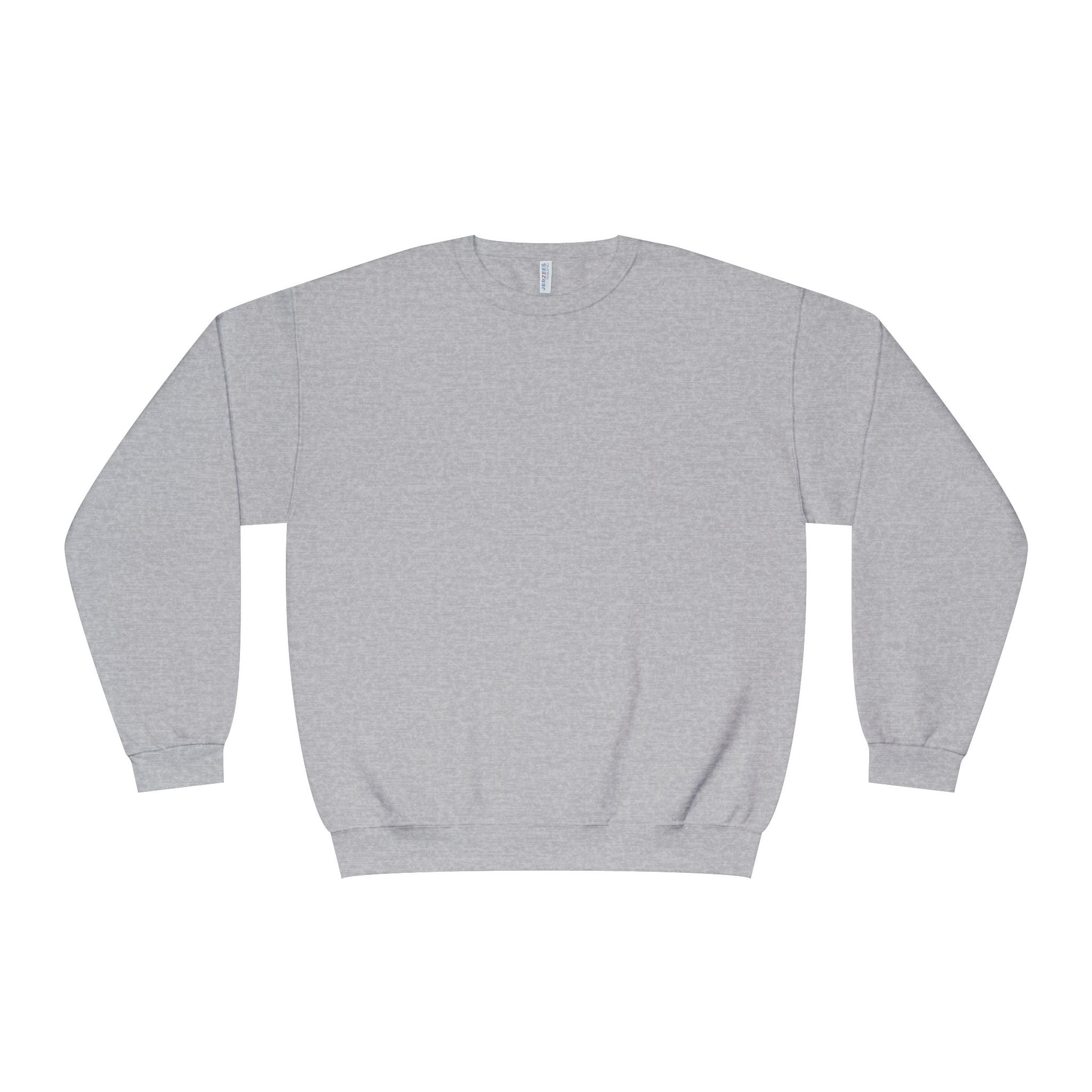 Classic White Crewneck Sweatshirt — Unisex Pullover