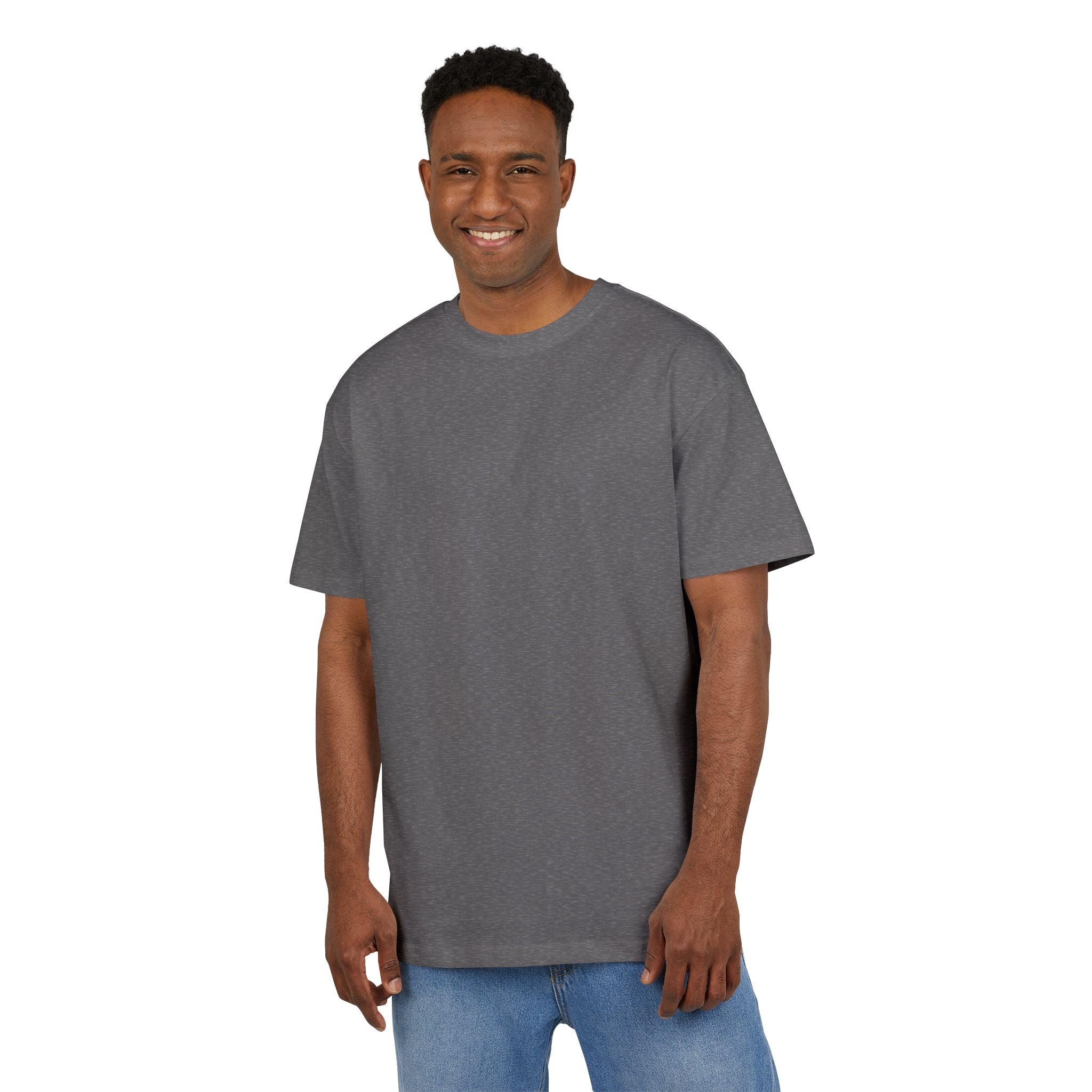 Oversized White Tee — Minimal Blank Heavy Cotton Oversize Shirt