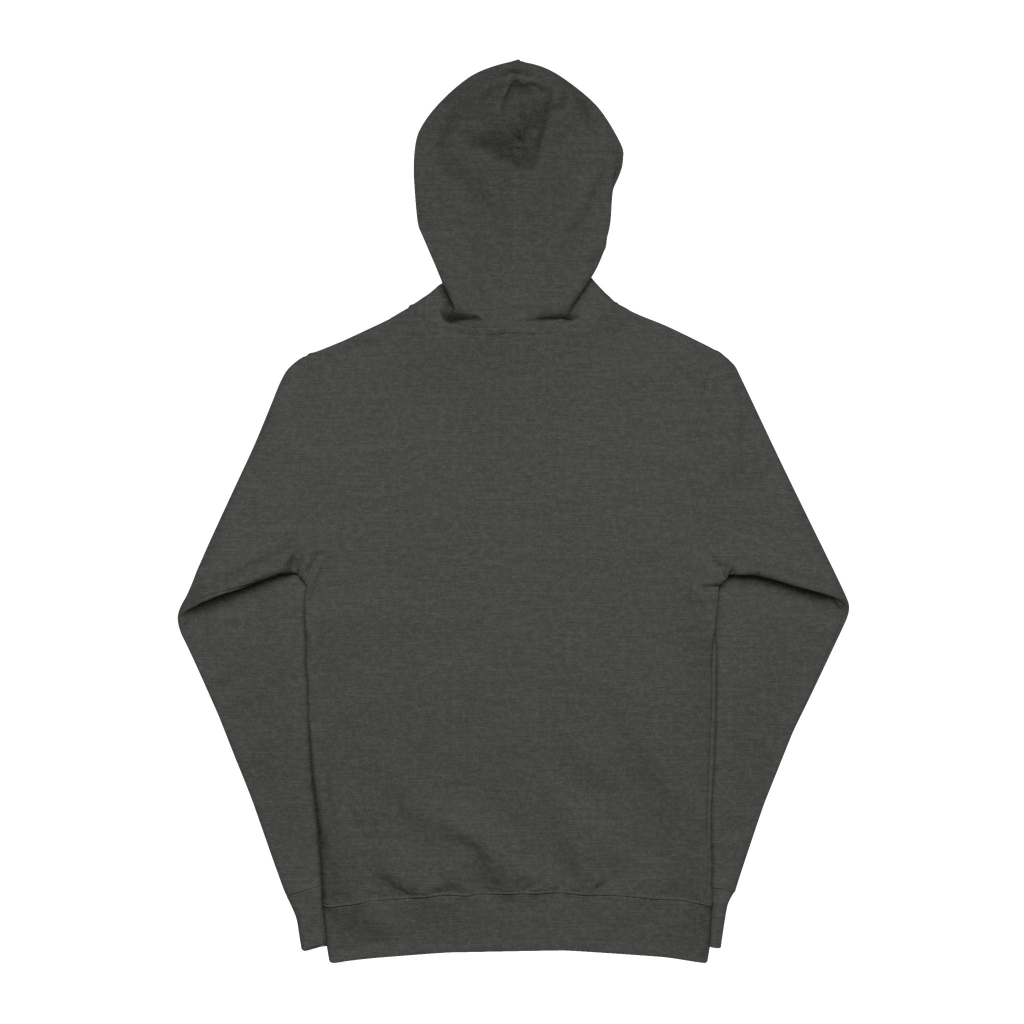Forest Green Zip Hoodie – Classic Fleece Full‑Zip Hooded Jacket