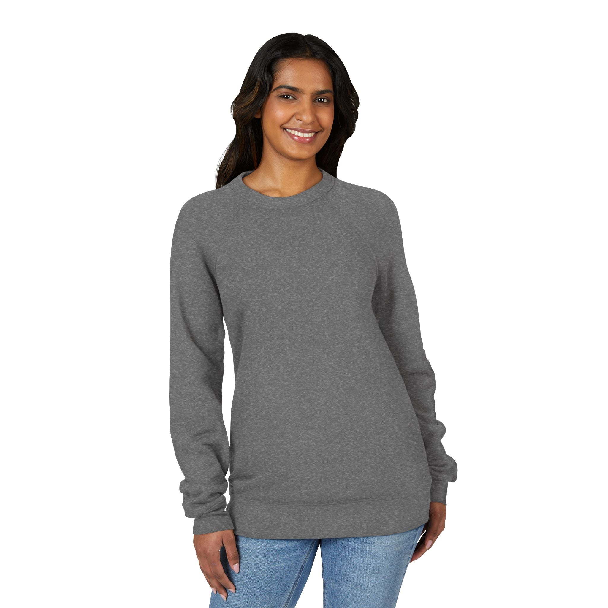 Classic Black Raglan Sweatshirt