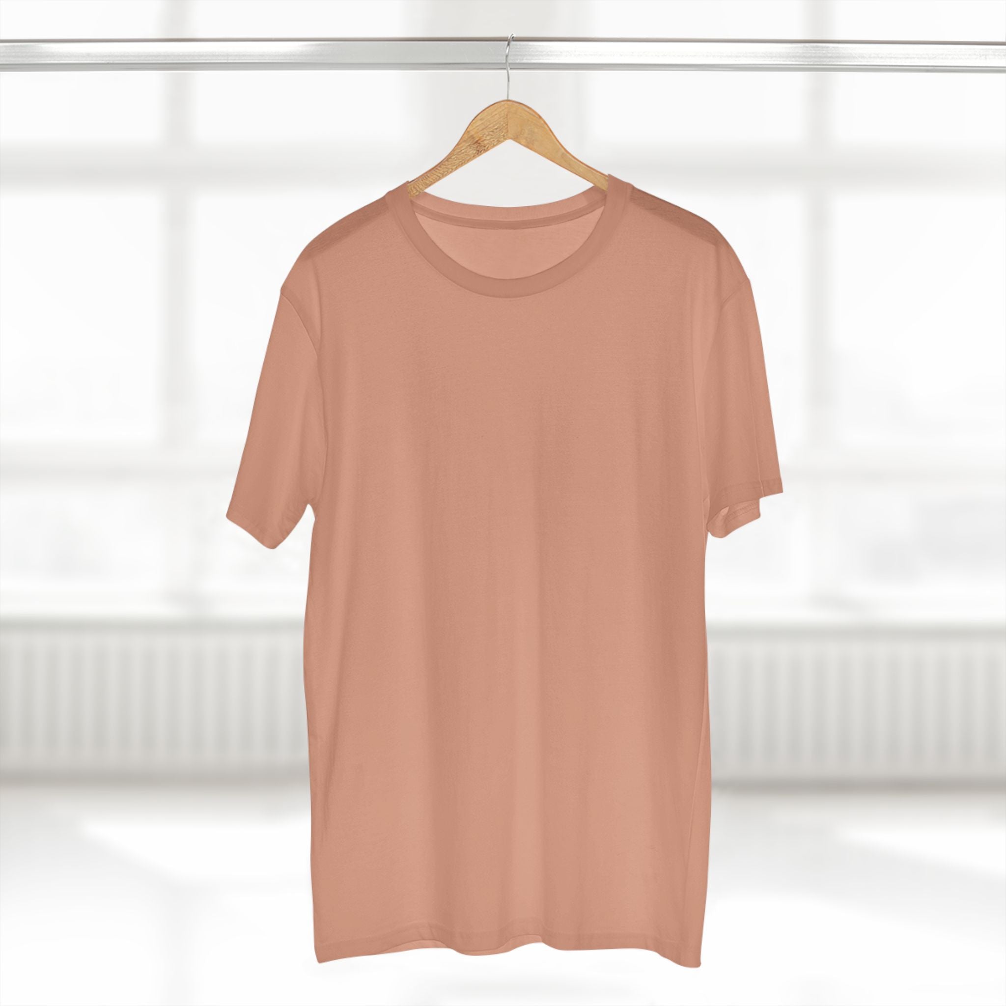 Classic White Tee — Adult Staple Crewneck T-Shirt