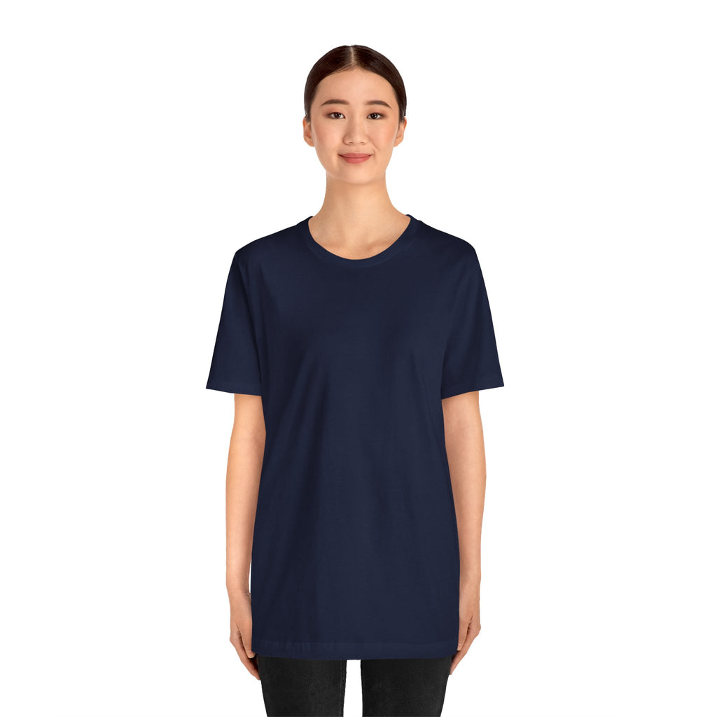 White Short Sleeve Tee — Minimal Classic Crewneck T-Shirt