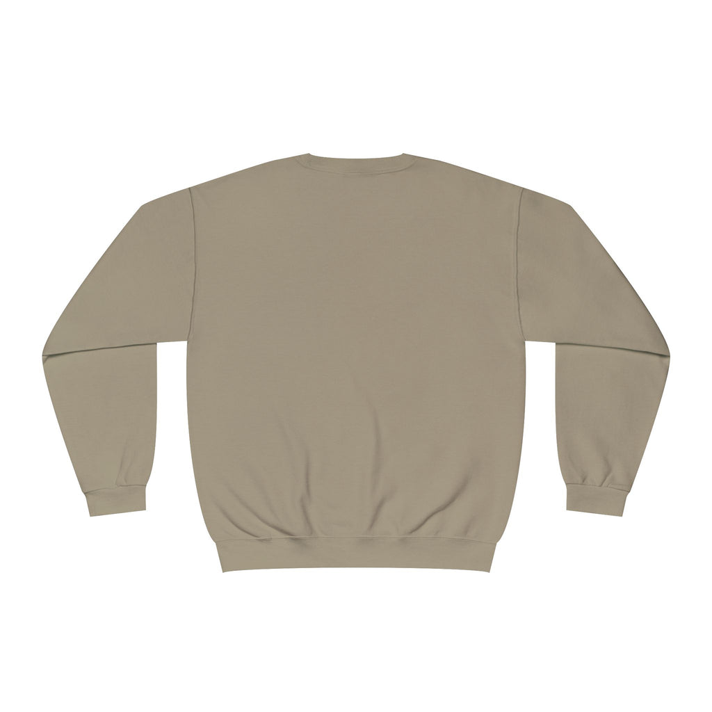 Classic White Crewneck Sweatshirt — Unisex Pullover