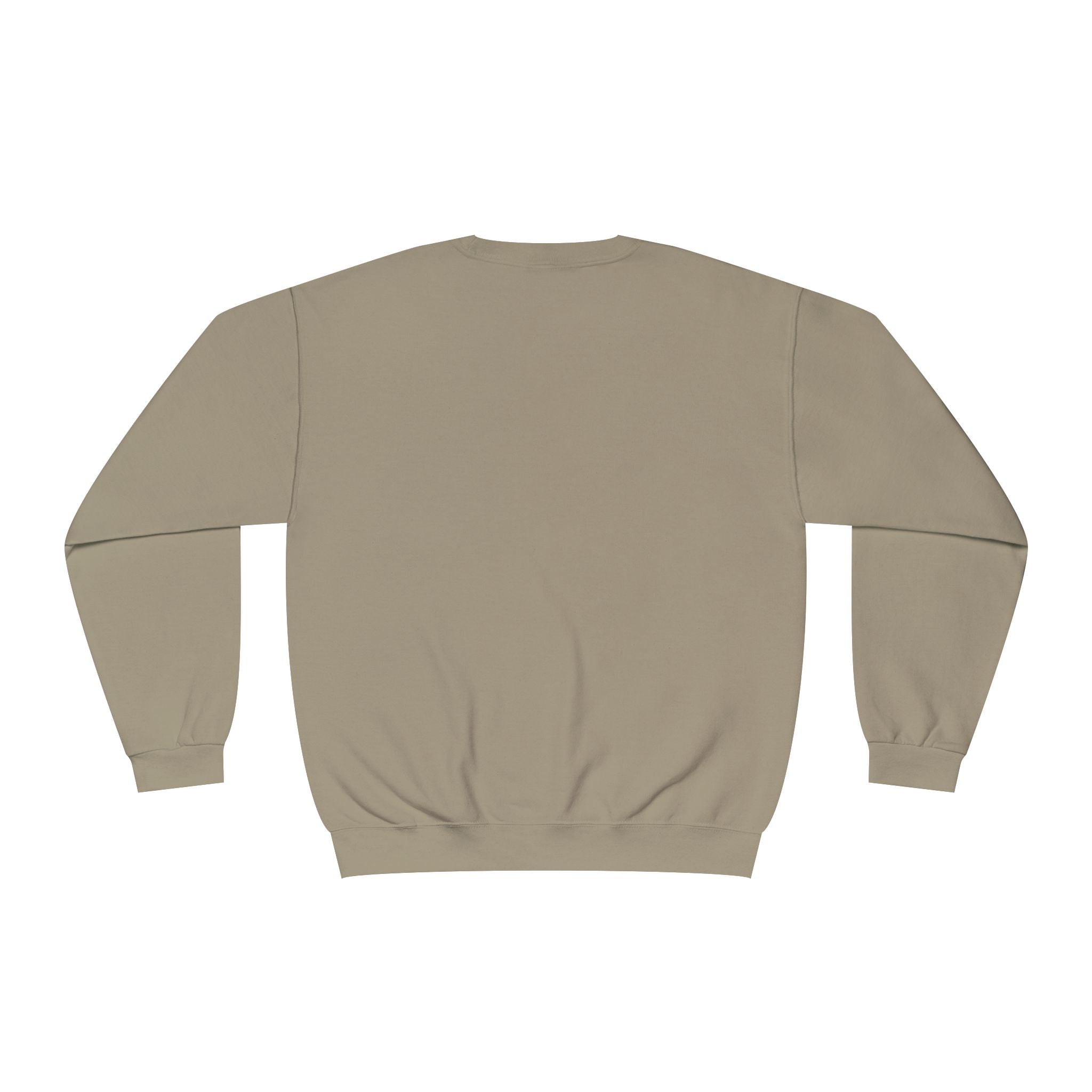 Classic White Crewneck Sweatshirt — Unisex Pullover