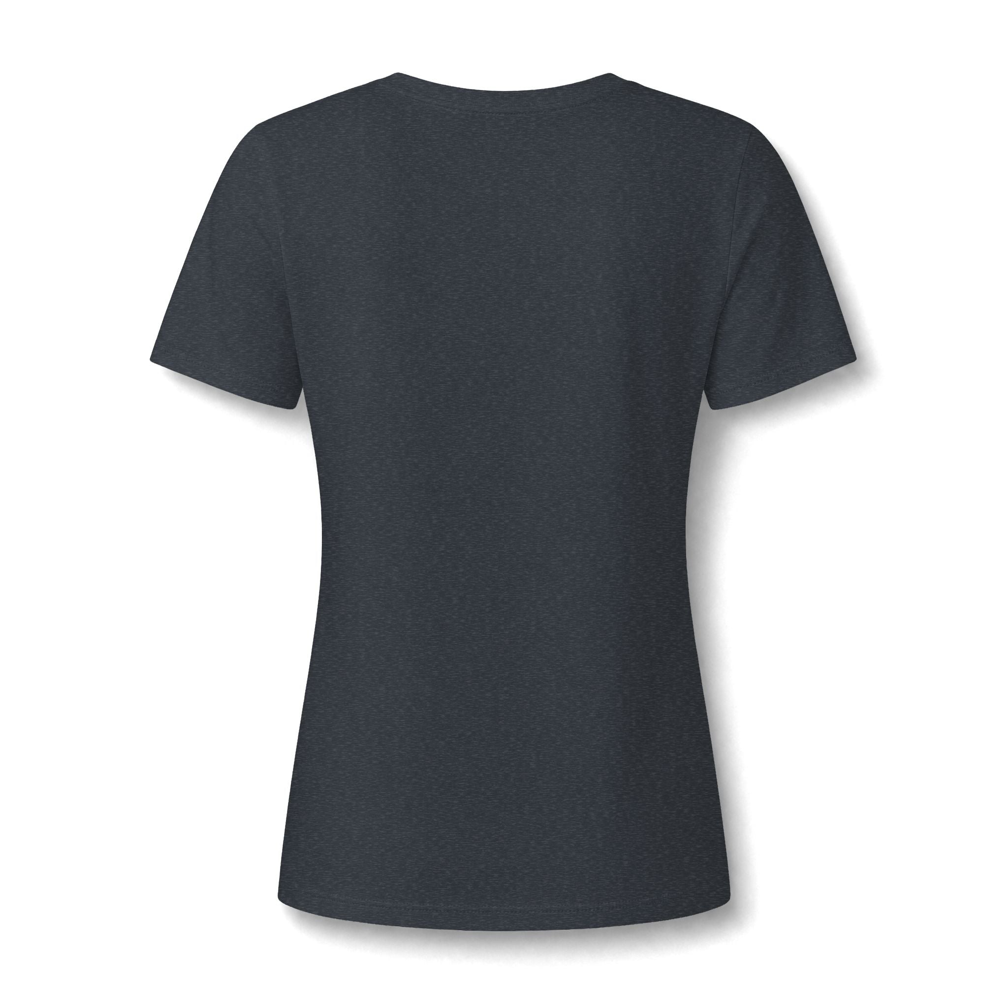 Women's Relaxed Heather CVC V-Neck Tee