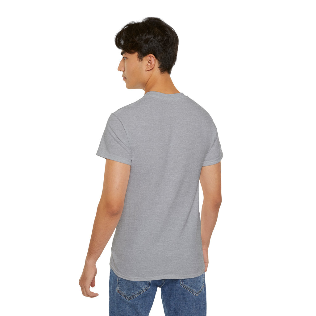 Classic White Cotton Tee - Plain Crewneck Shirt