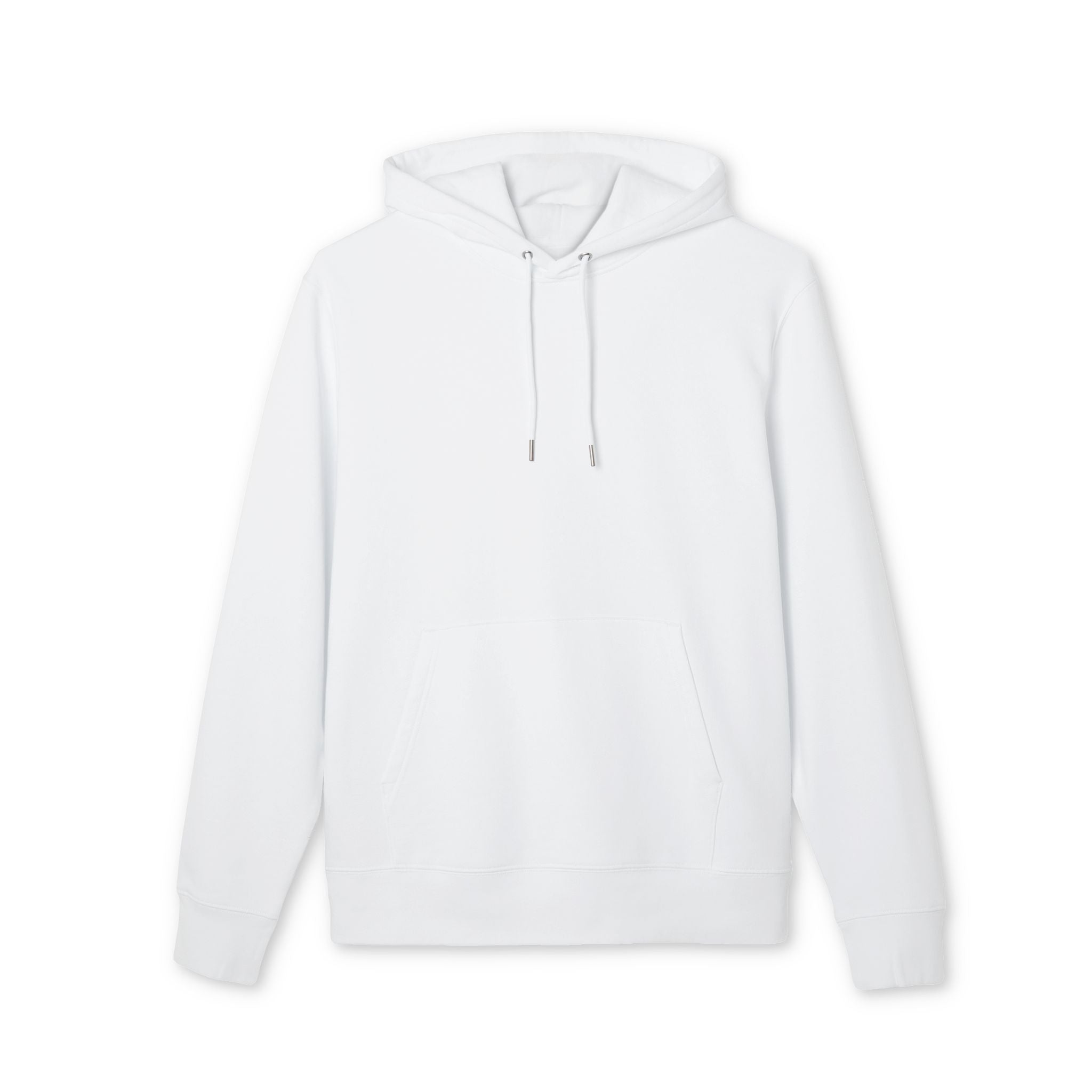 Classic White Hoodie – Lightweight Everyday Pullover