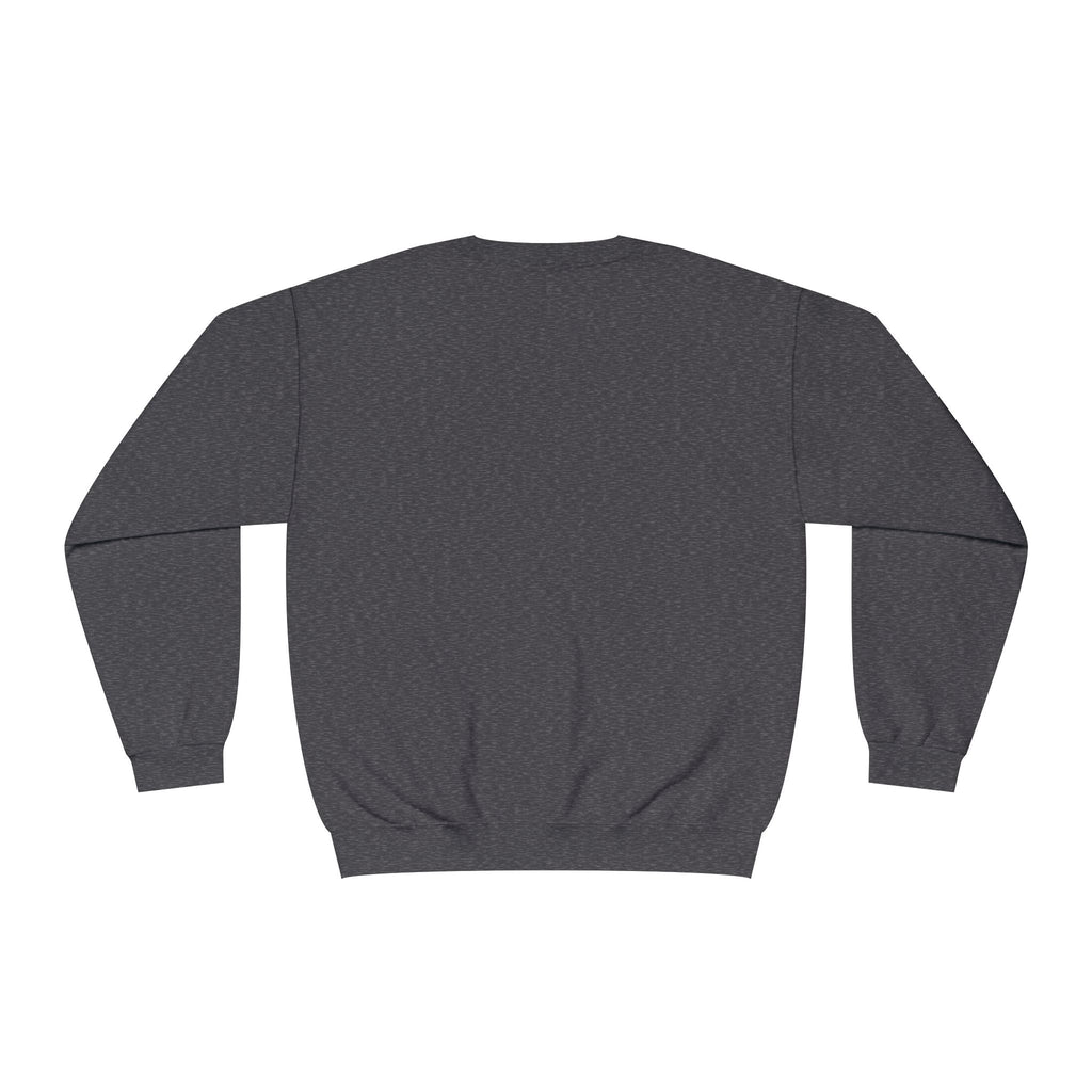 Classic White Crewneck Sweatshirt — Unisex Pullover