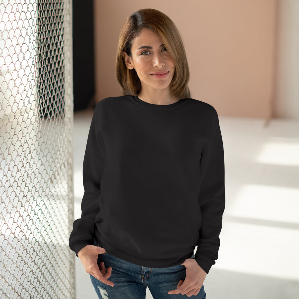 Classic White Crewneck Sweatshirt — Minimal Everyday Pullover
