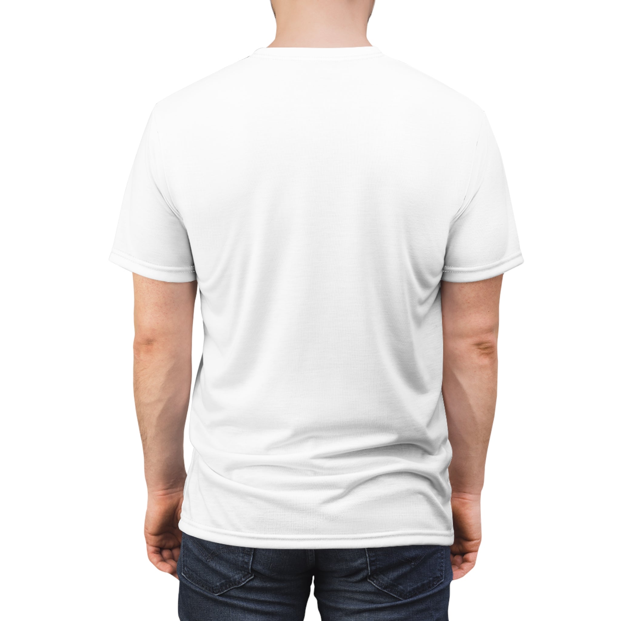 All-Over Print Cut & Sew Tee — Custom AOP Graphic Shirt