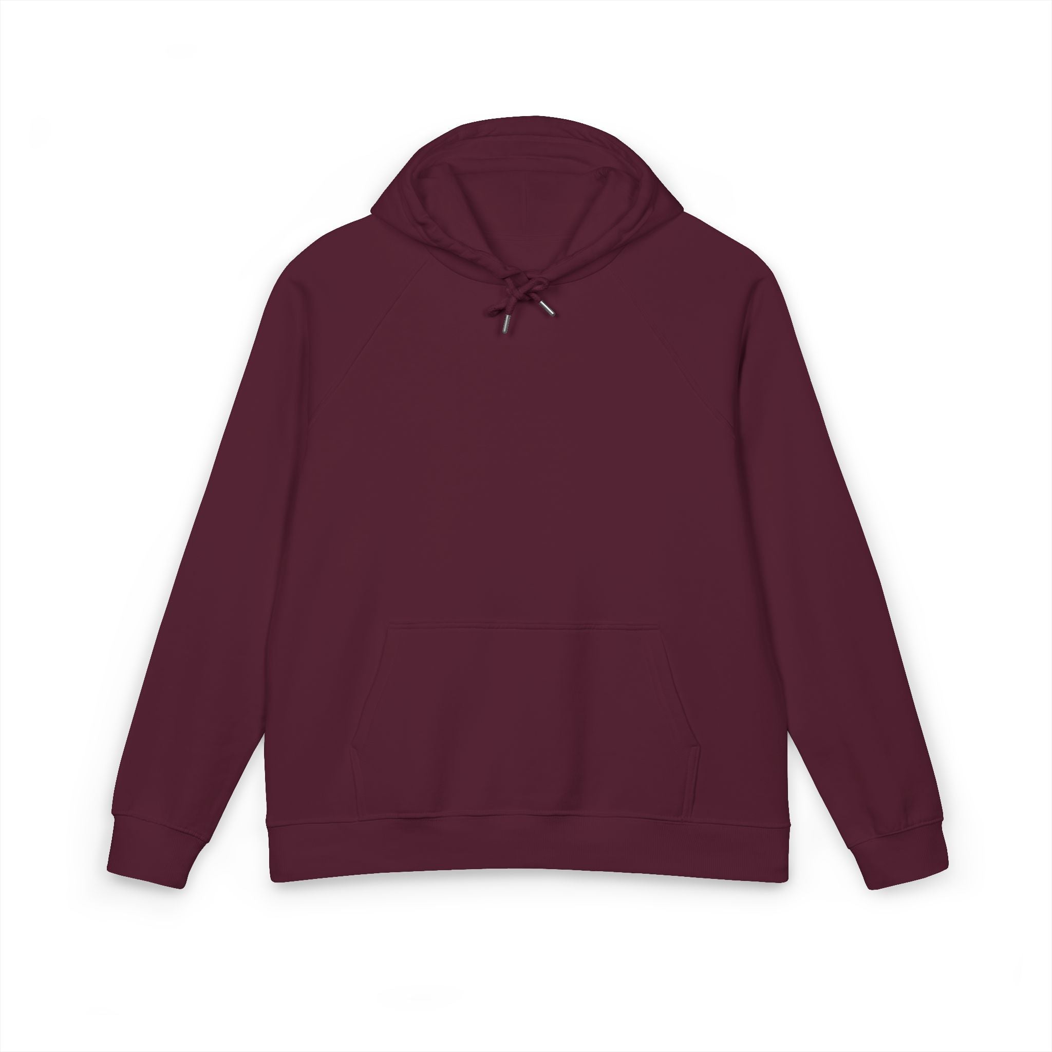 Eco Raglan Hoodie — Embroidered Sustainable Pullover