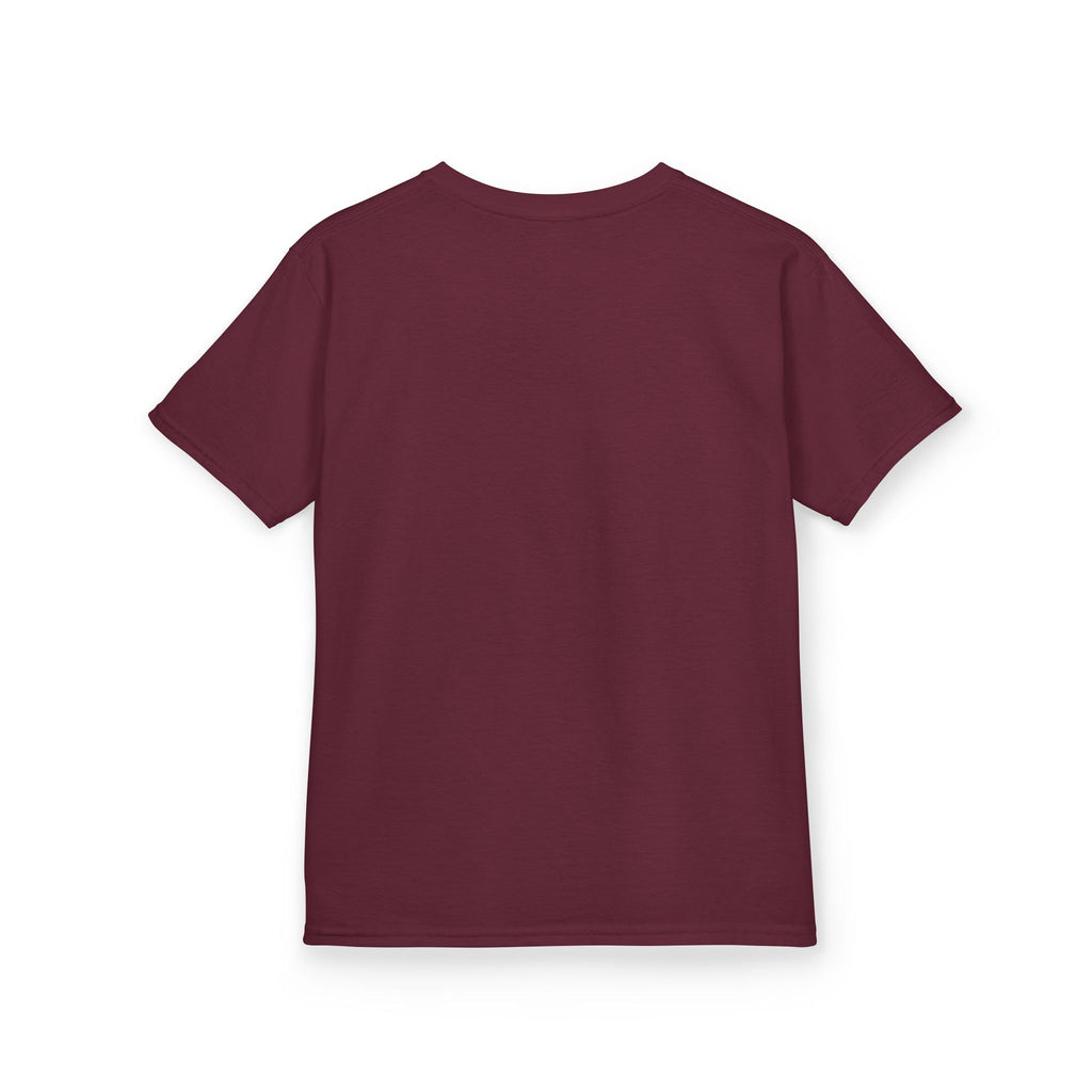 Kids T-Shirt — Plain White Heavy Cotton Tee for Boys & Girls