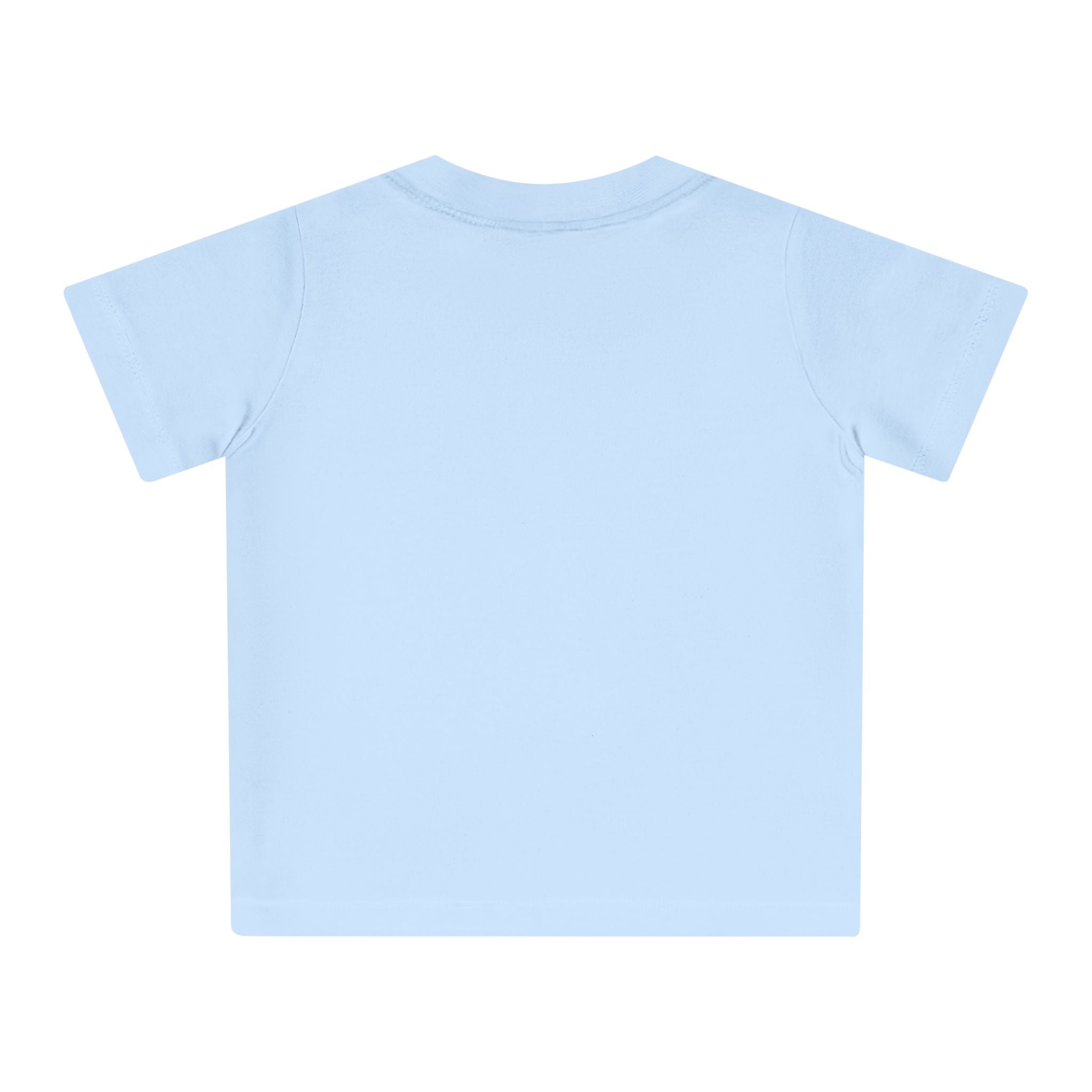 Cute Plain Baby T-Shirt — Soft White Infant Tee