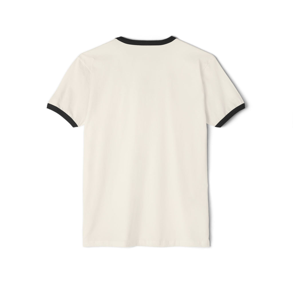 Classic Ringer T-Shirt — Retro Contrast Collar & Sleeve Tee