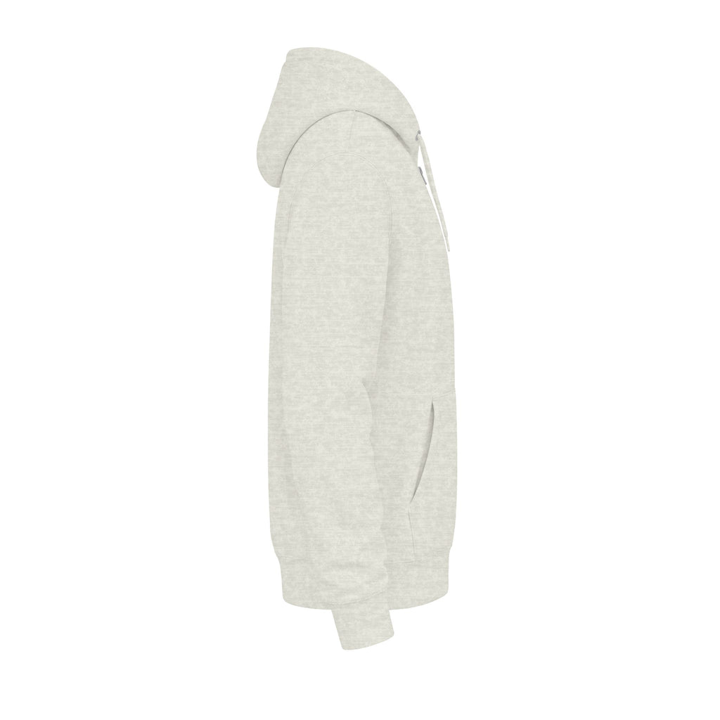 Classic White Zip Hoodie - Plain Full-Zip Hooded Sweatshirt