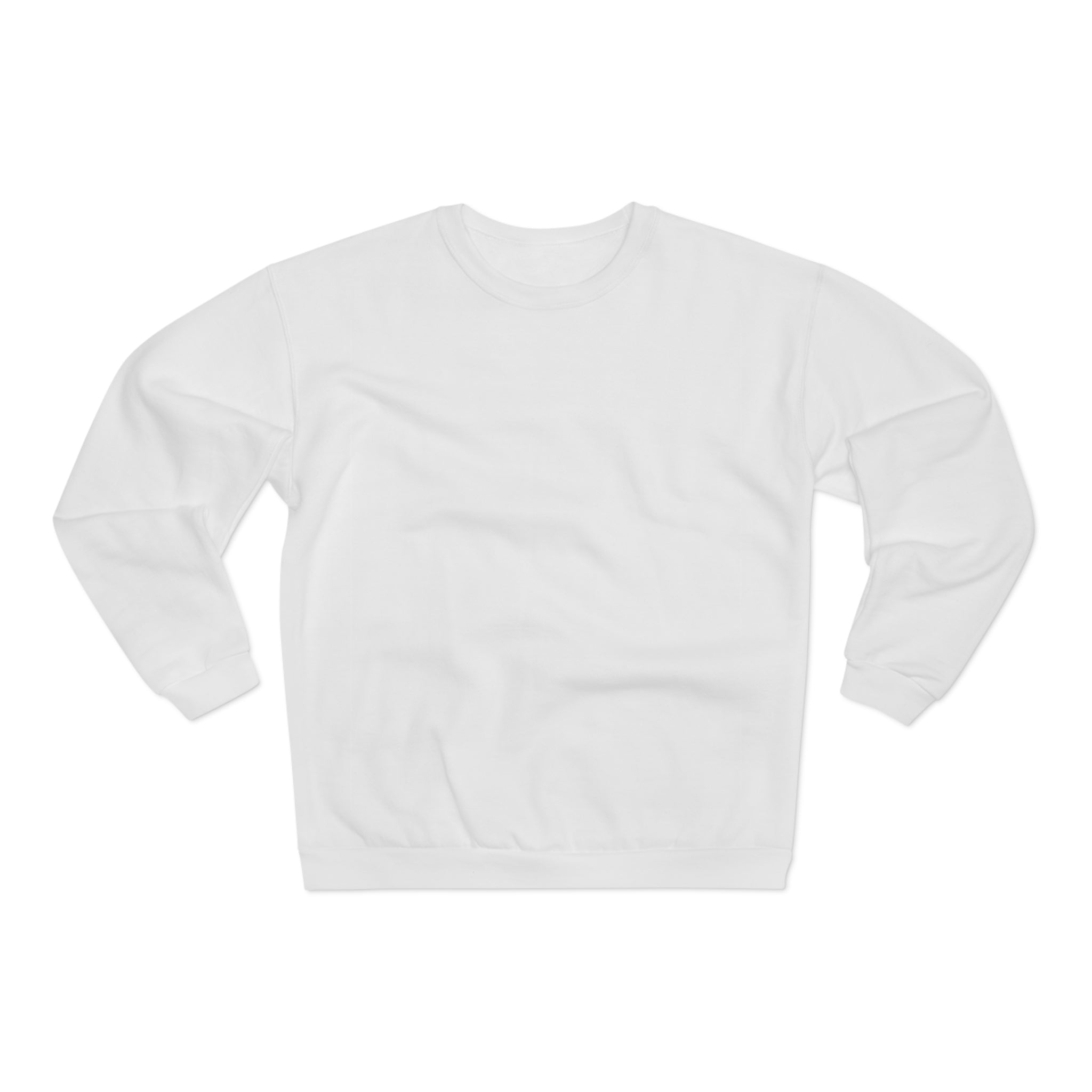 Classic White Crewneck Sweatshirt — Minimal Everyday Pullover