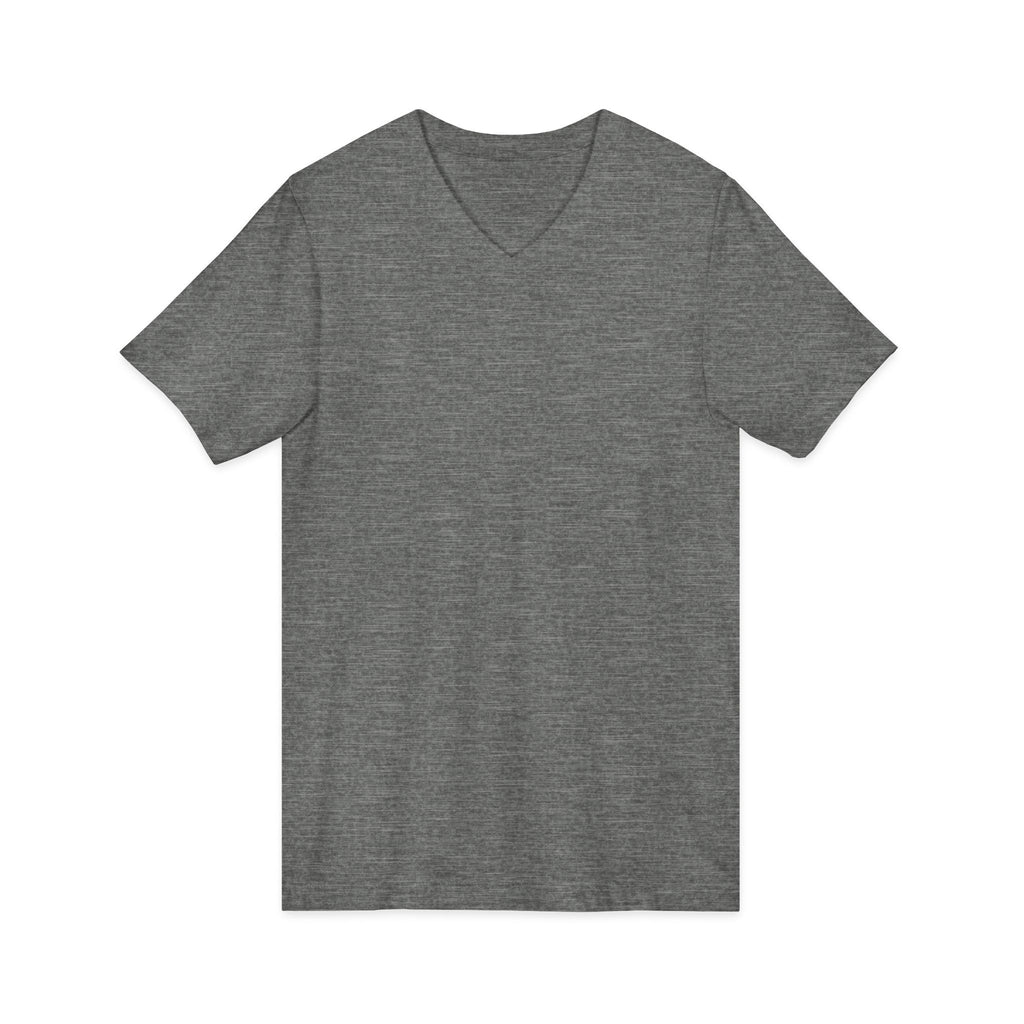 V-Neck Jersey Tee — Classic White Short Sleeve T-Shirt