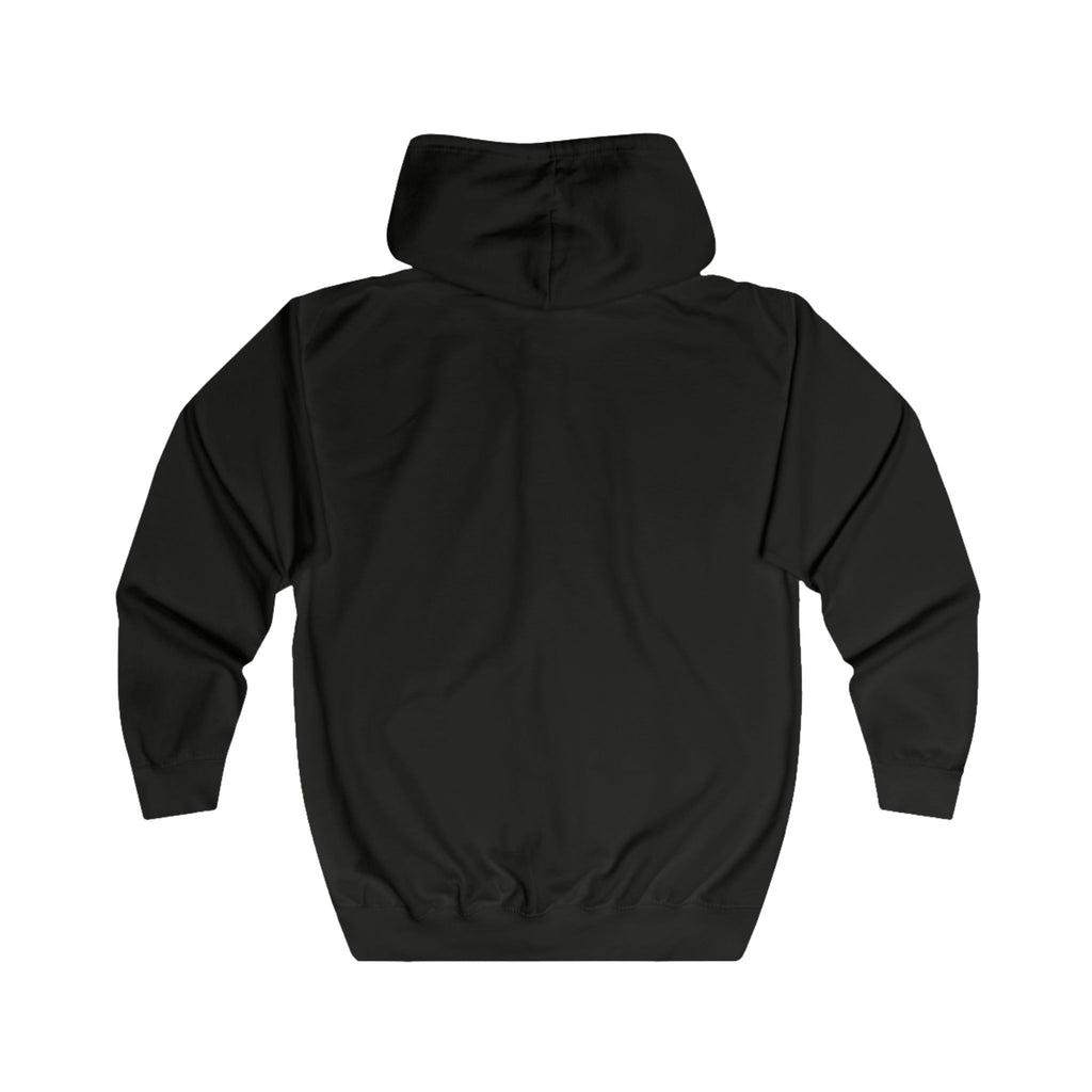 Full Zip Hoodie — Classic White Zip-Up Hoodie