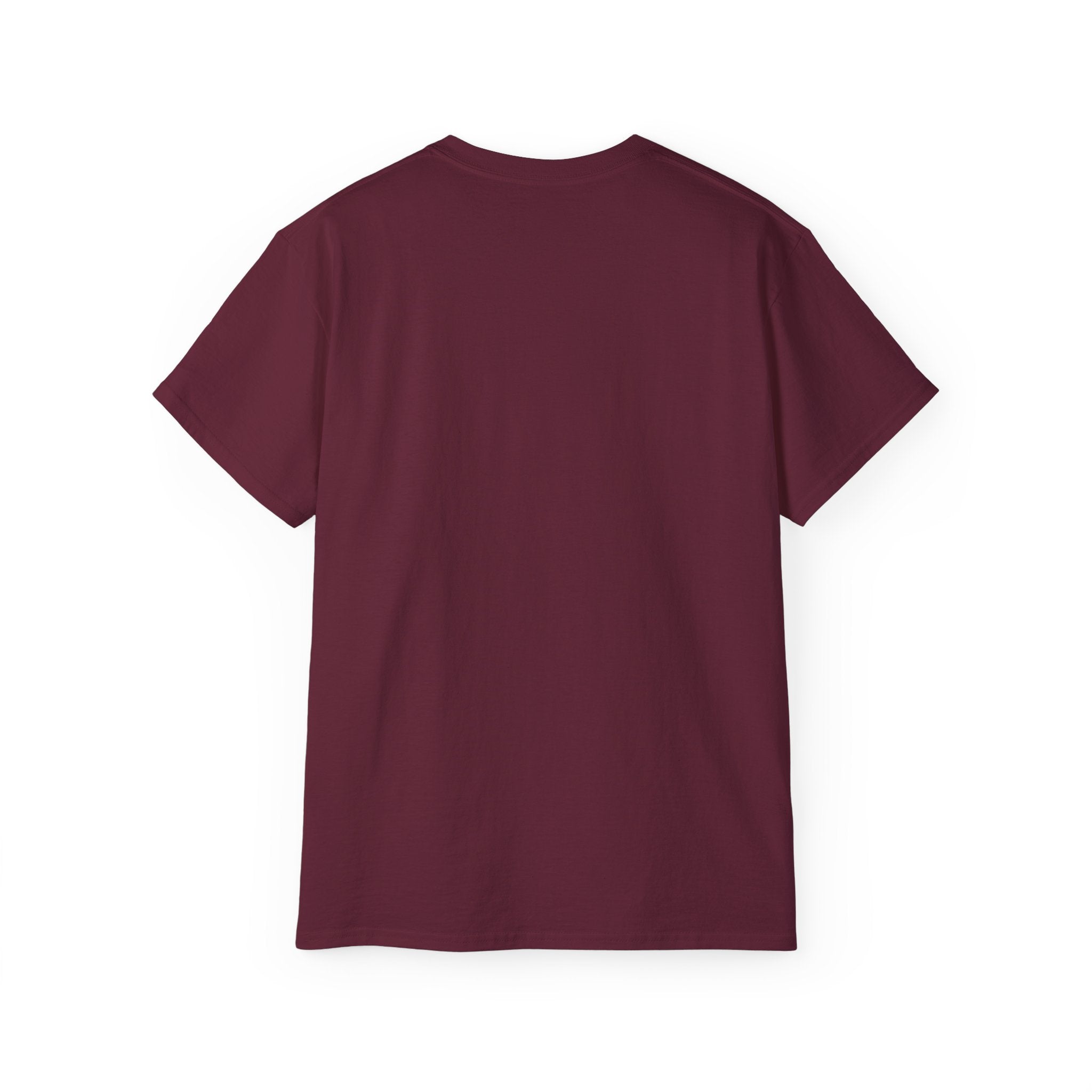 Classic White Cotton Tee - Plain Crewneck Shirt