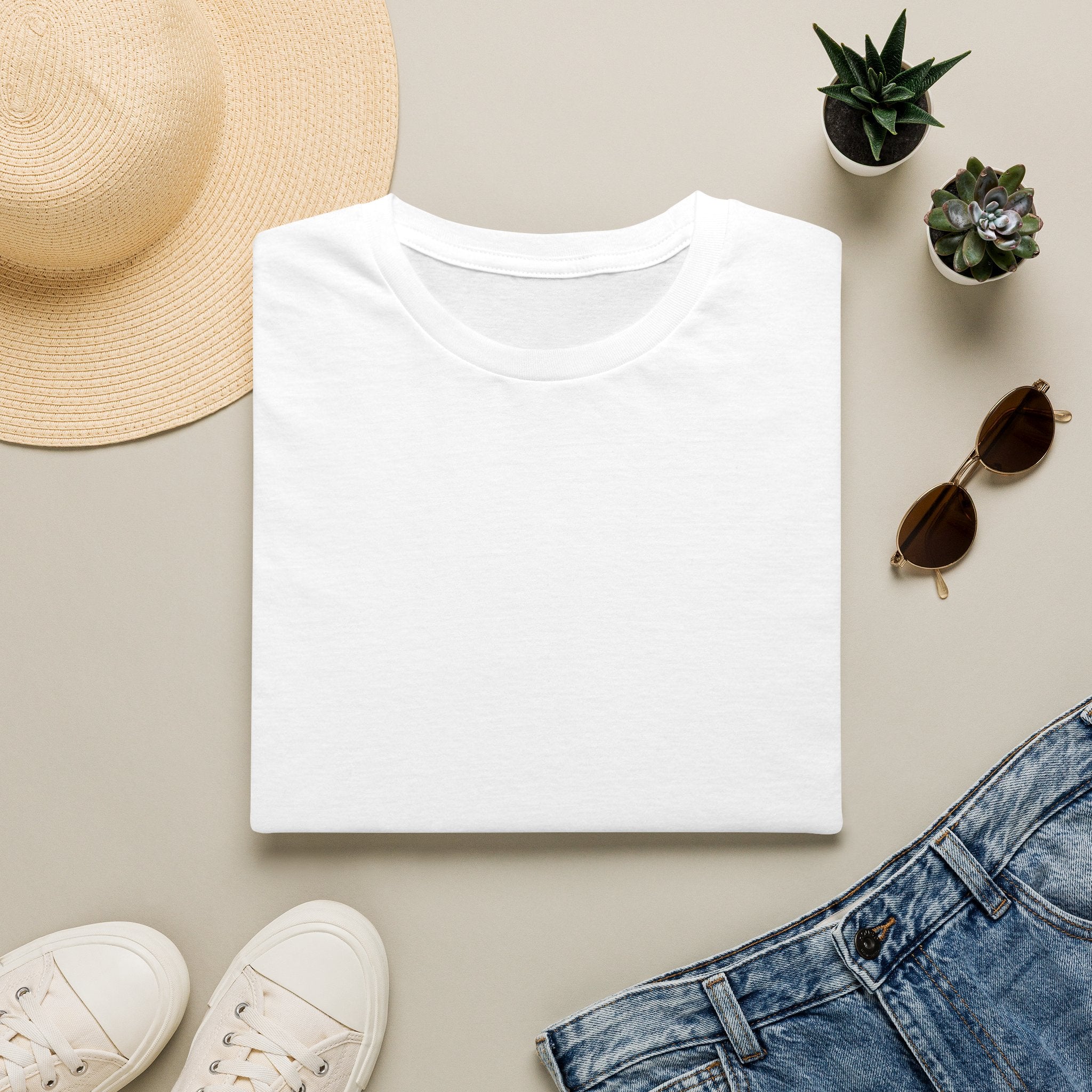 Classic White T‑Shirt — Minimal Everyday Tee