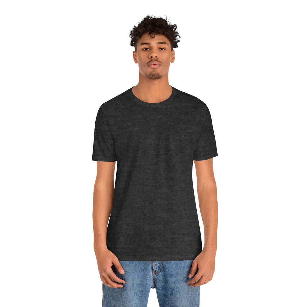 White Short Sleeve Tee — Minimal Classic Crewneck T-Shirt