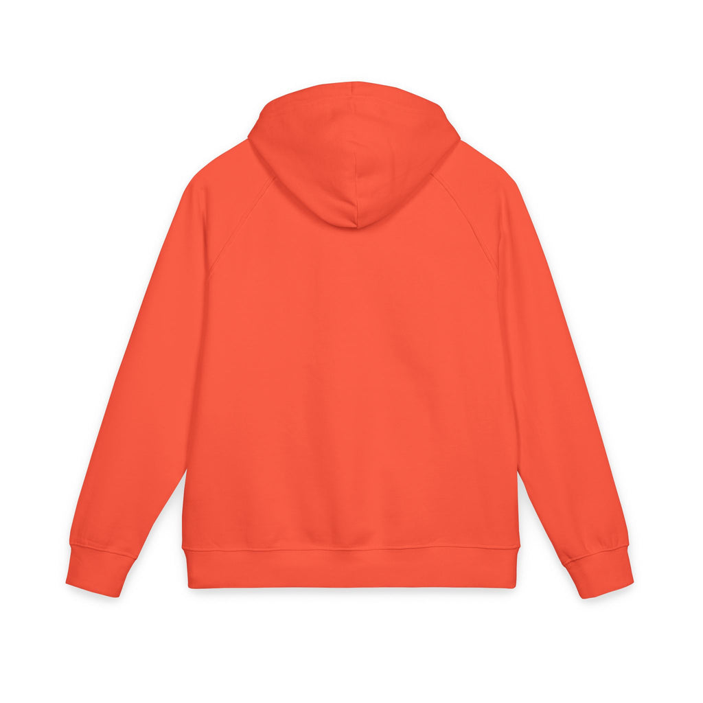 Eco Raglan Hoodie — Embroidered Sustainable Pullover