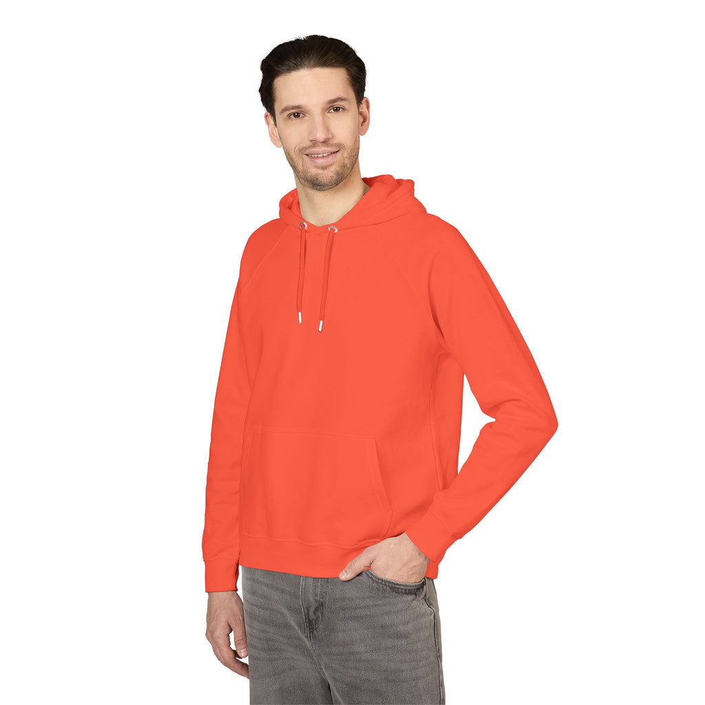 Eco Raglan Hoodie — Embroidered Sustainable Pullover