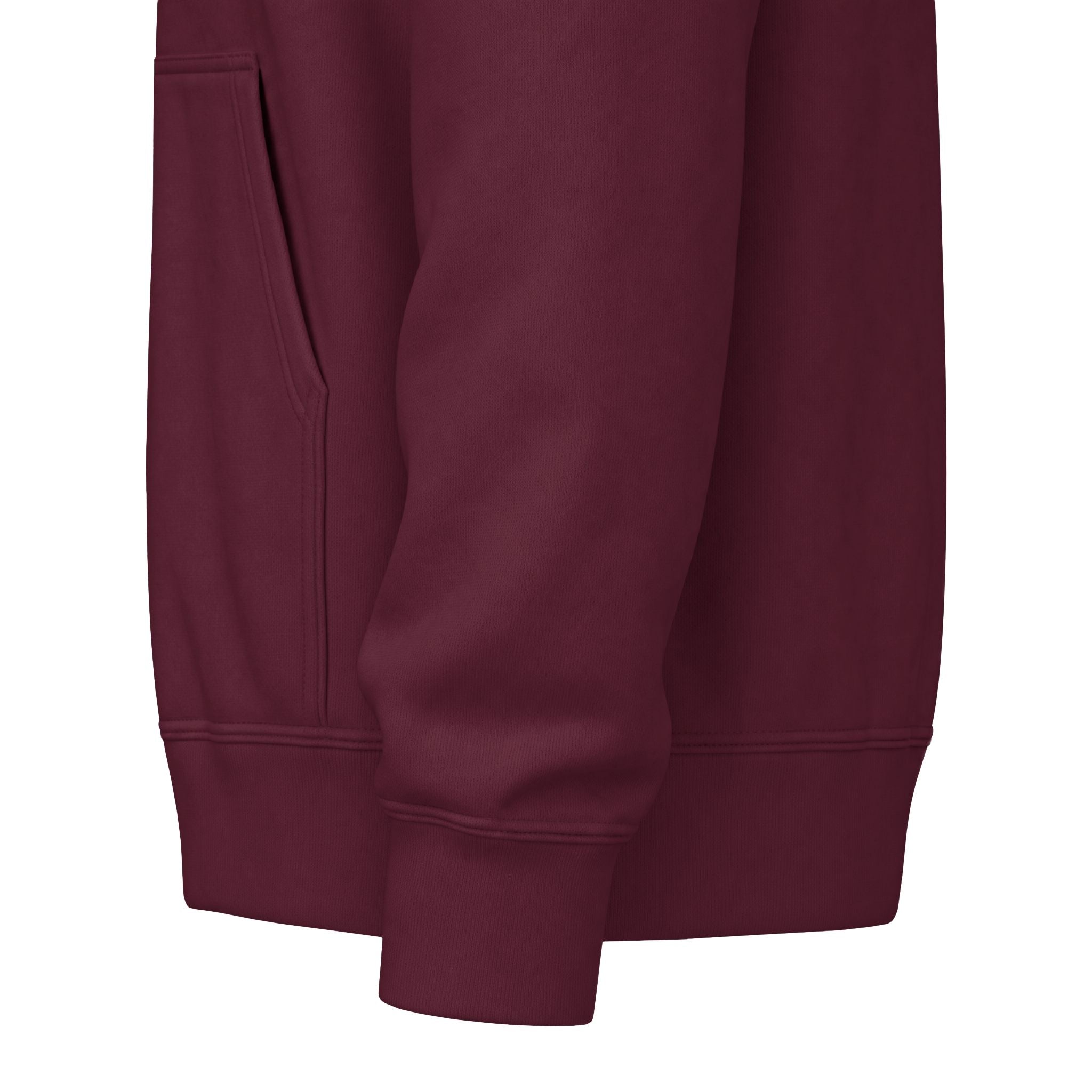 Classic White Fleece Hoodie – Soft Midweight Pullover