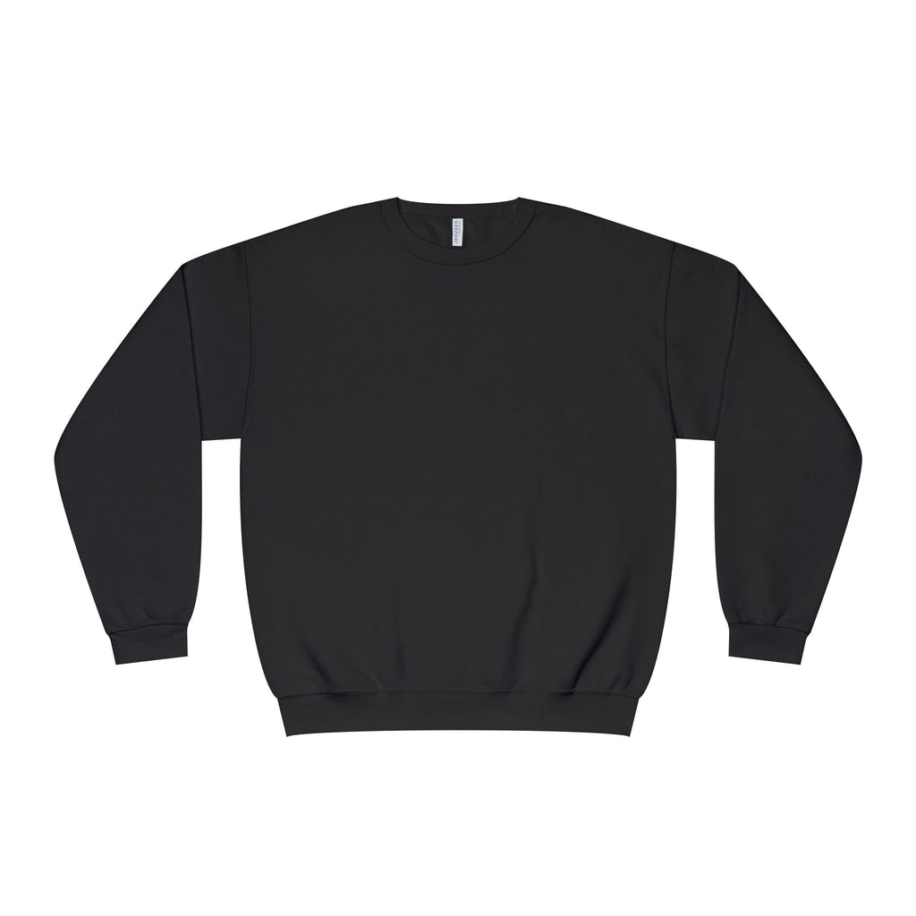 Classic White Crewneck Sweatshirt — Unisex Pullover