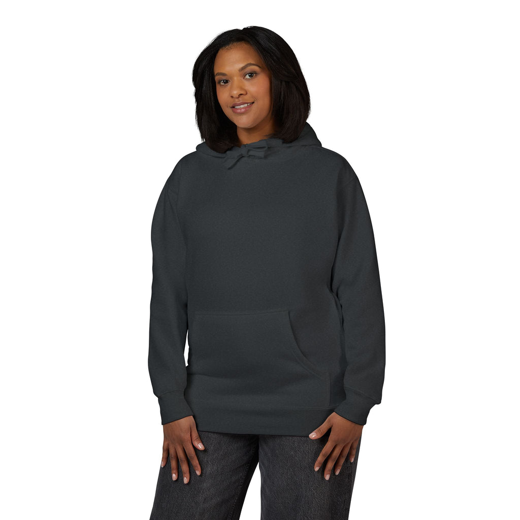 White Fleece Hoodie – Minimal Classic Pullover Hooded Sweatshirt