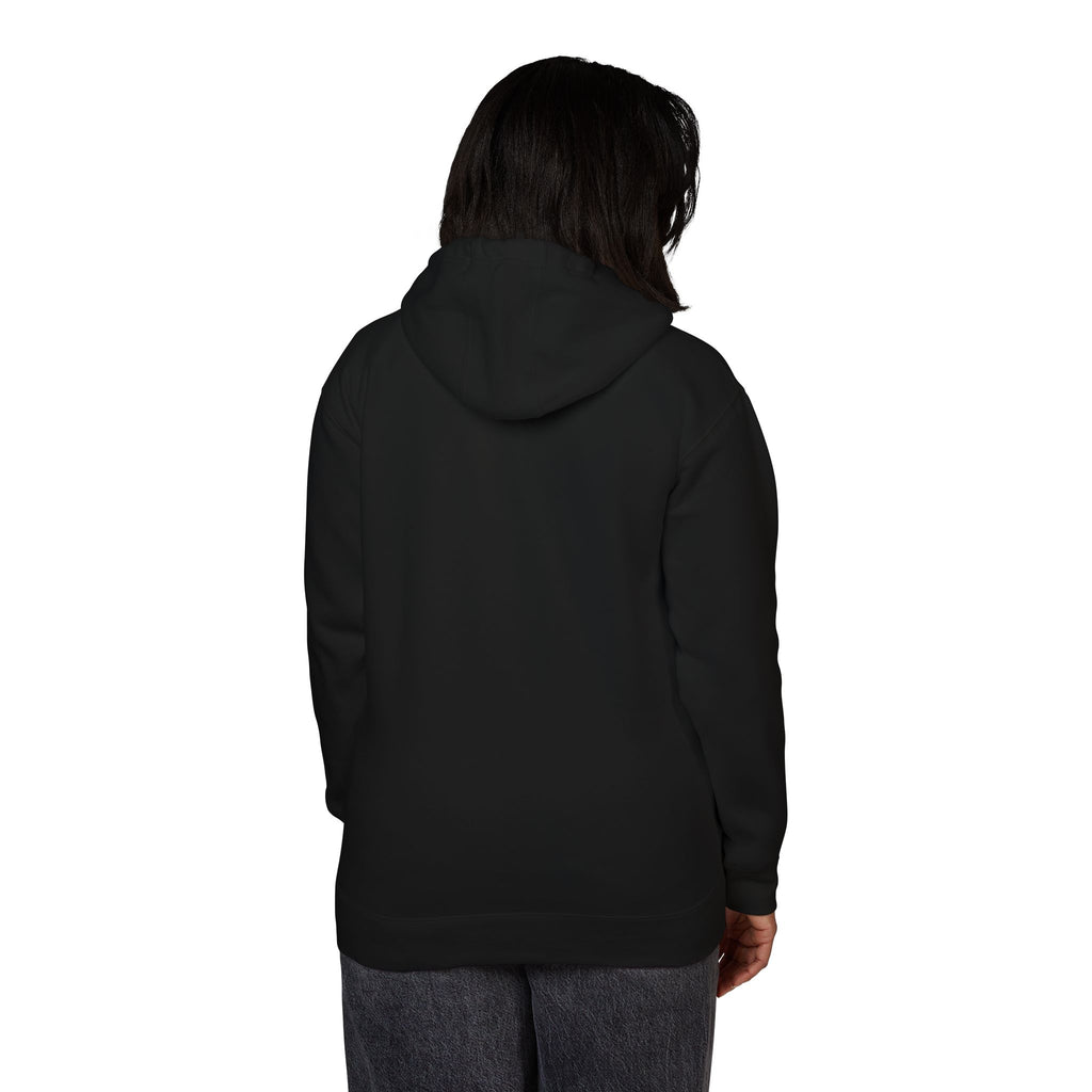White Fleece Hoodie – Minimal Classic Pullover Hooded Sweatshirt
