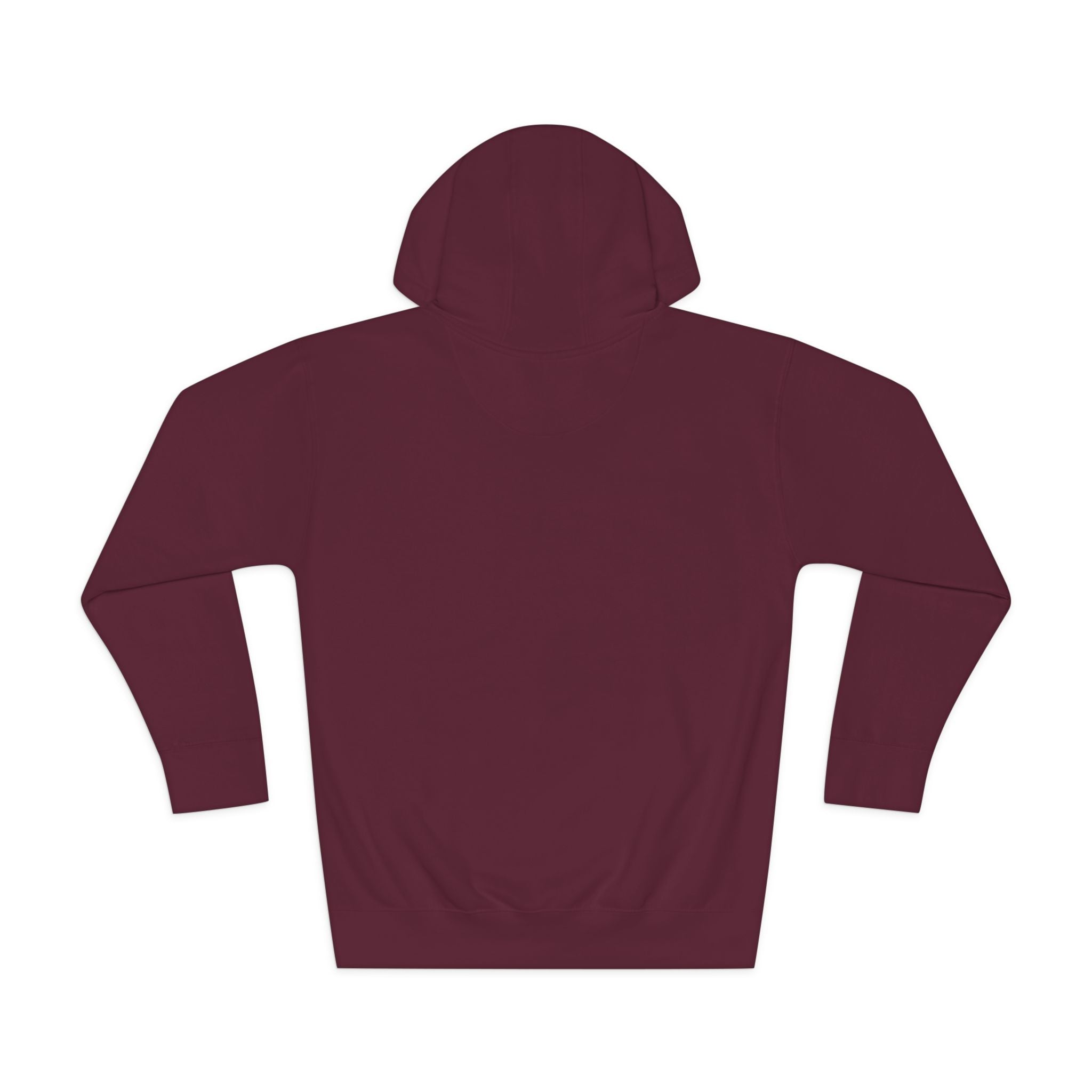White Fleece Hoodie – Minimal Classic Pullover Hooded Sweatshirt