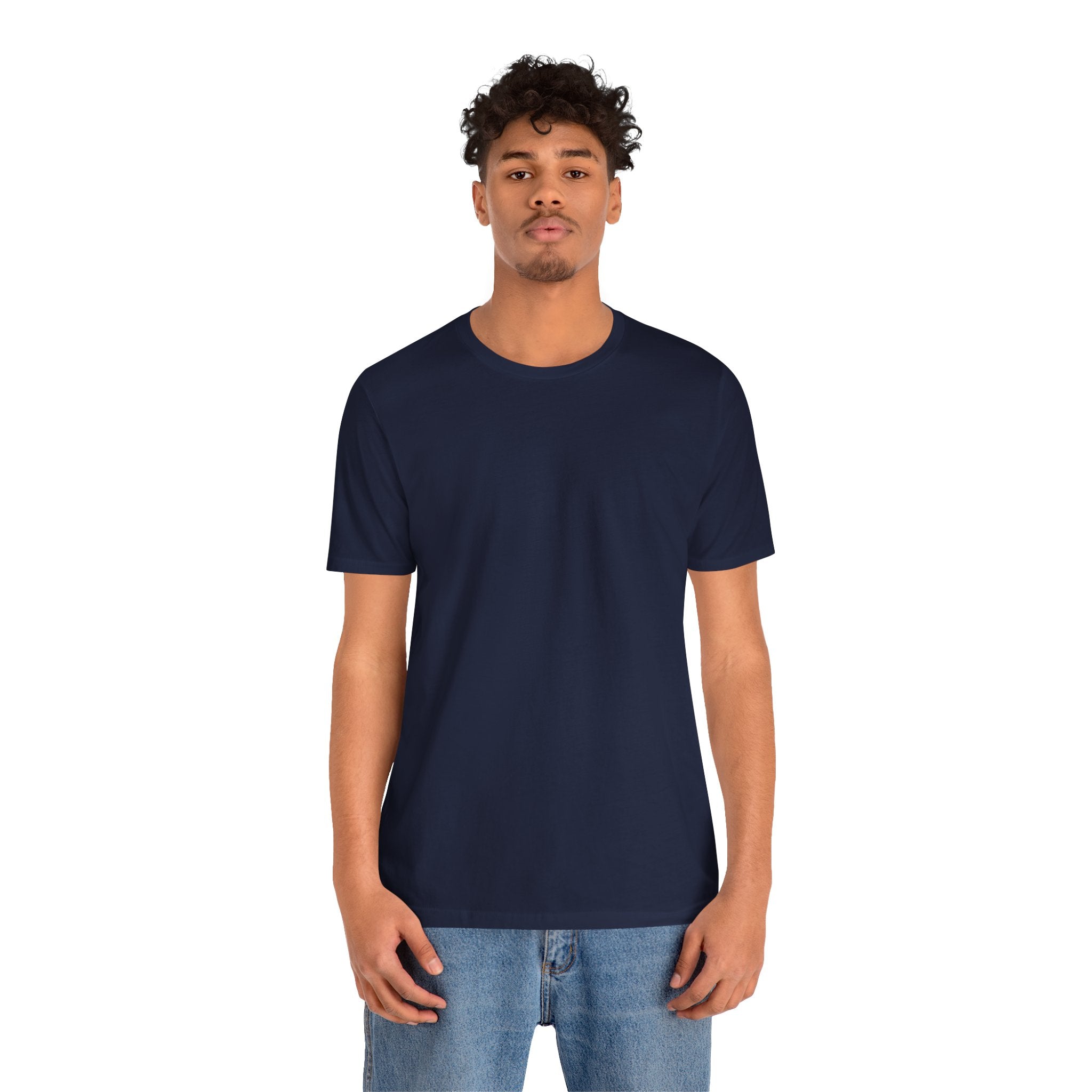 White Short Sleeve Tee — Minimal Classic Crewneck T-Shirt