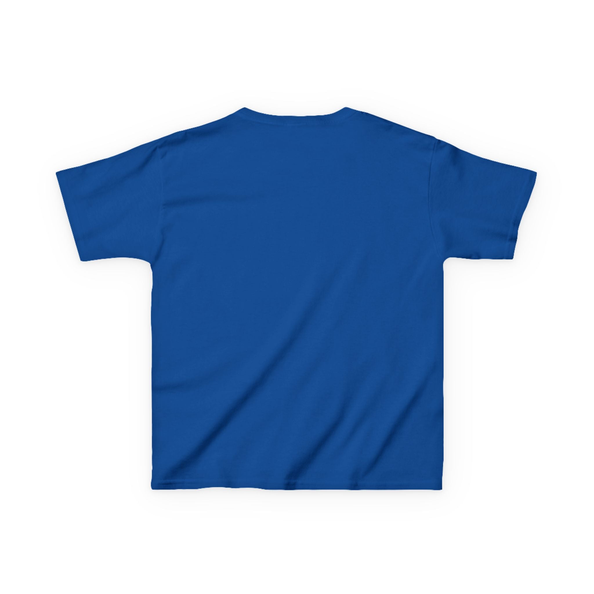 Kids T-Shirt — Plain White Heavy Cotton Tee for Boys & Girls