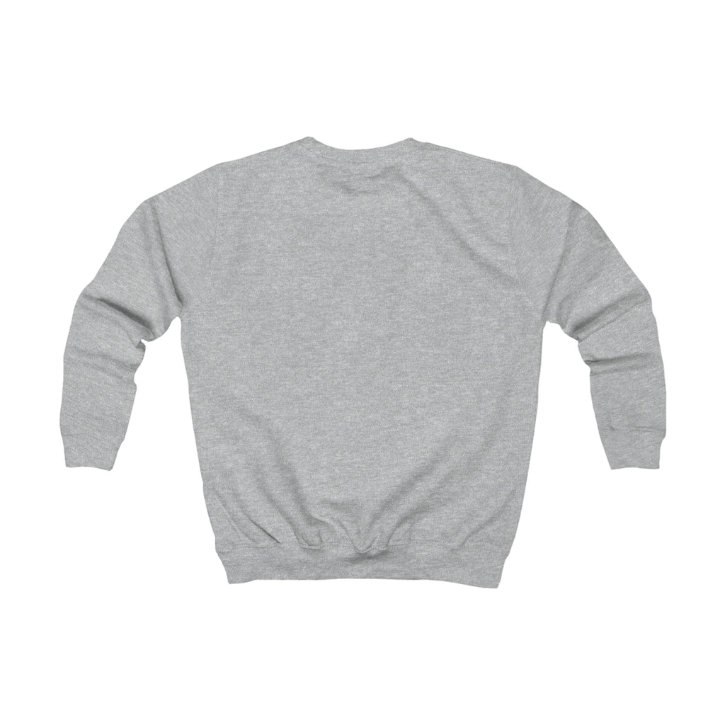 Kids Sweatshirt — Plain White Crewneck Youth Sweatshirt (Blank)