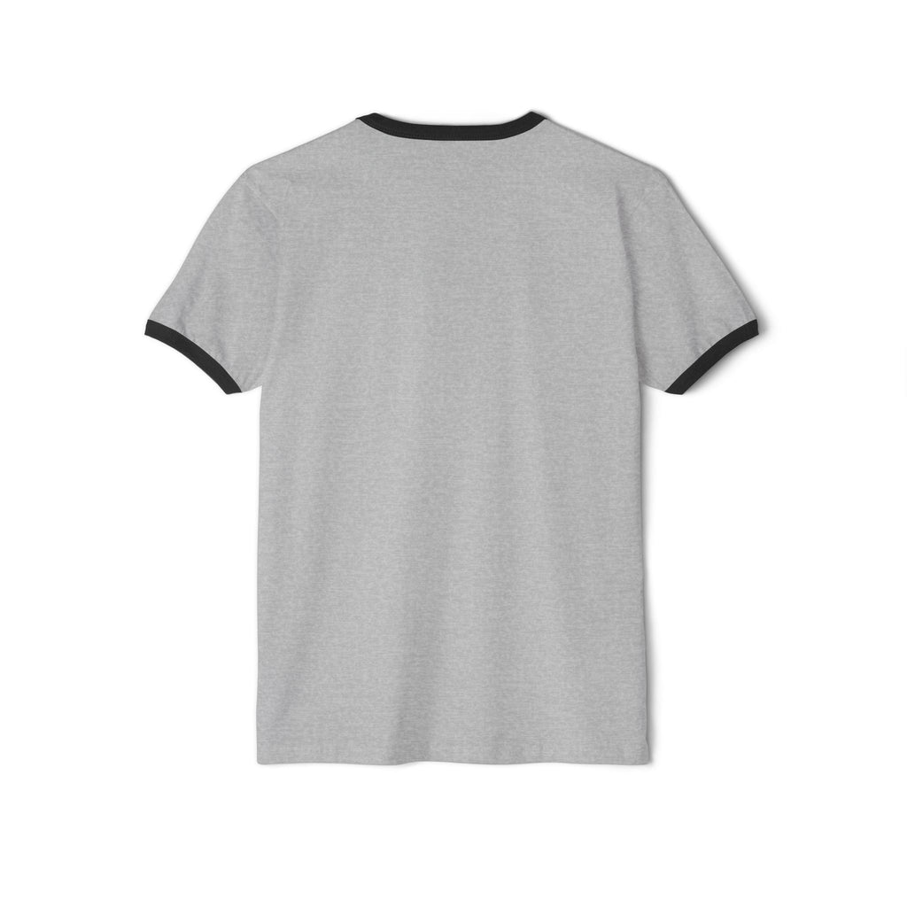 Classic Ringer T-Shirt — Retro Contrast Collar & Sleeve Tee