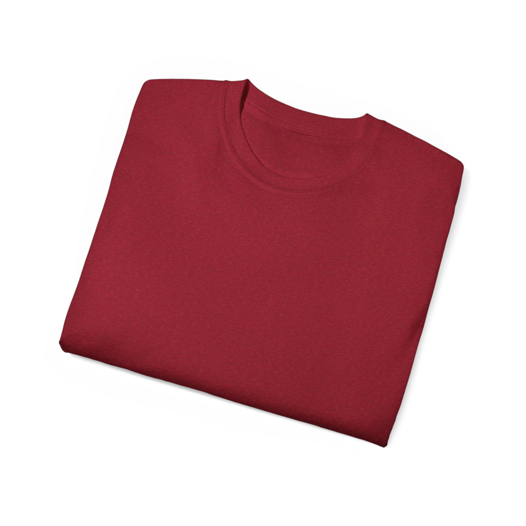 Classic White Cotton Tee - Plain Crewneck Shirt