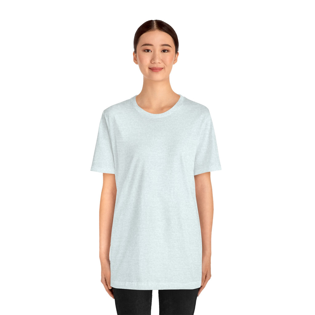 White Short Sleeve Tee — Minimal Classic Crewneck T-Shirt